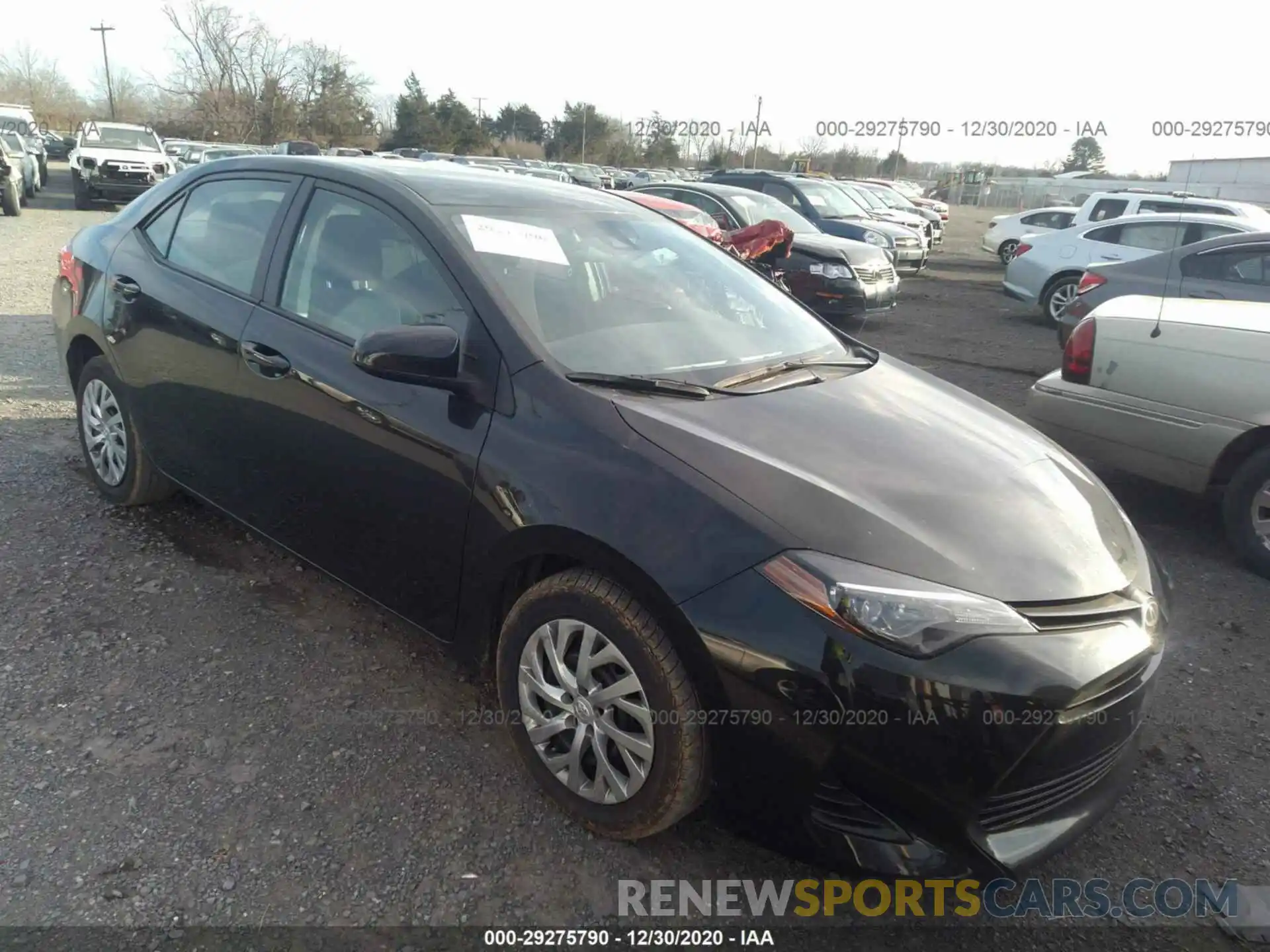 1 Photograph of a damaged car 2T1BURHEXKC239663 TOYOTA COROLLA 2019