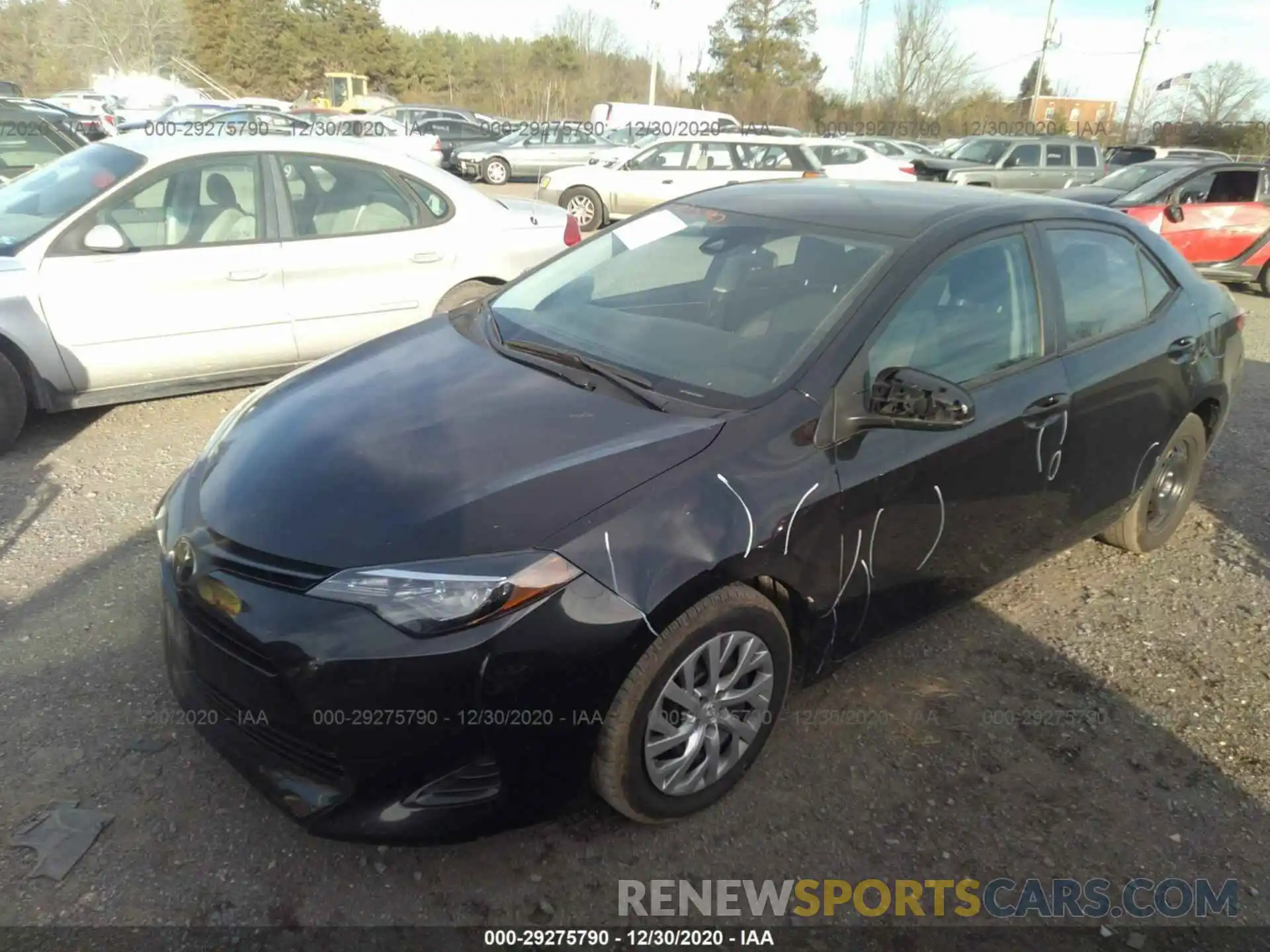 2 Photograph of a damaged car 2T1BURHEXKC239663 TOYOTA COROLLA 2019