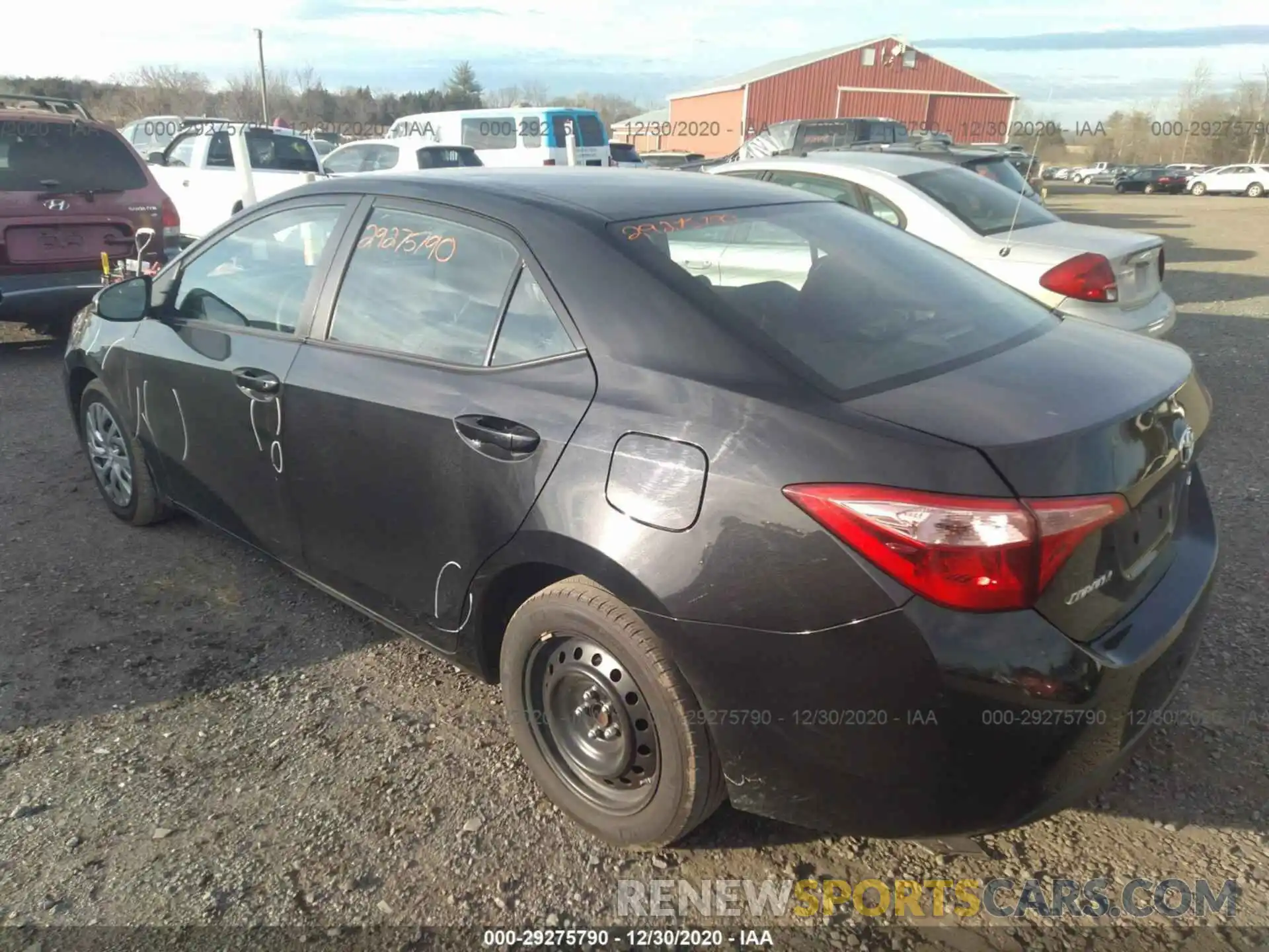 3 Photograph of a damaged car 2T1BURHEXKC239663 TOYOTA COROLLA 2019