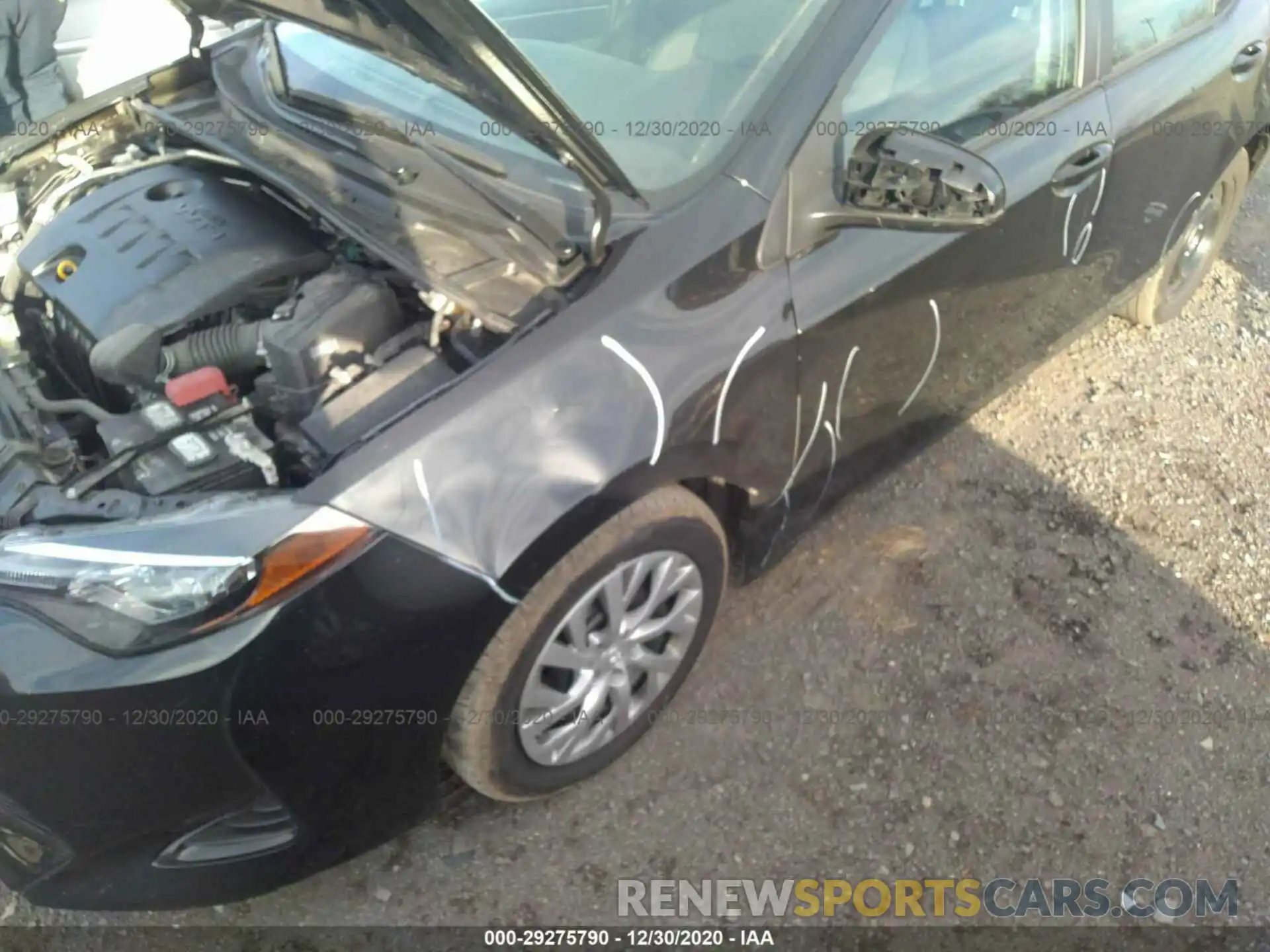 6 Photograph of a damaged car 2T1BURHEXKC239663 TOYOTA COROLLA 2019