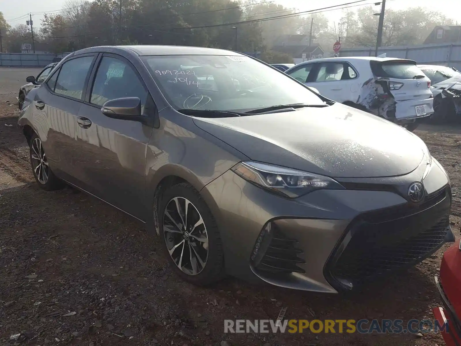 1 Photograph of a damaged car 2T1BURHEXKC239825 TOYOTA COROLLA 2019