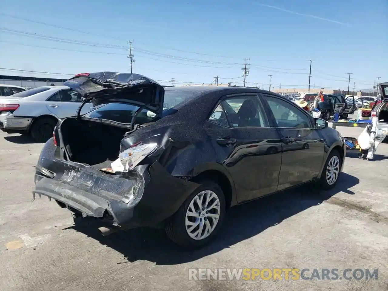 4 Photograph of a damaged car 2T1BURHEXKC239842 TOYOTA COROLLA 2019