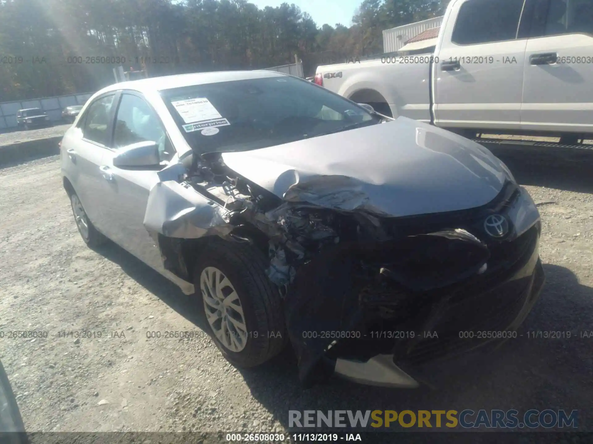 1 Photograph of a damaged car 2T1BURHEXKC239937 TOYOTA COROLLA 2019