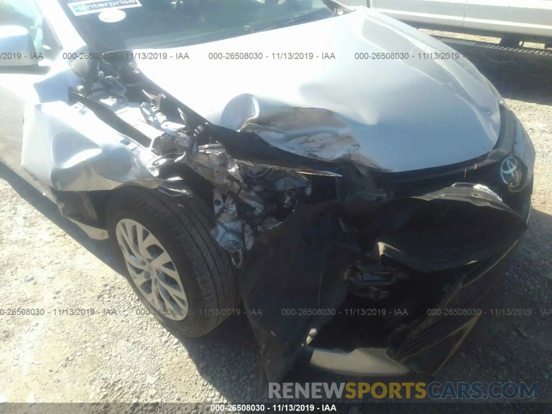 6 Photograph of a damaged car 2T1BURHEXKC239937 TOYOTA COROLLA 2019