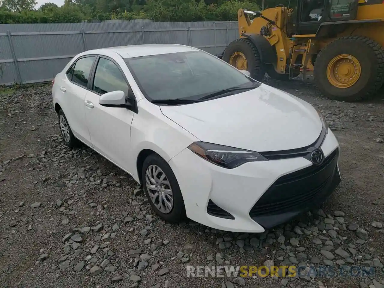 1 Photograph of a damaged car 2T1BURHEXKC240036 TOYOTA COROLLA 2019