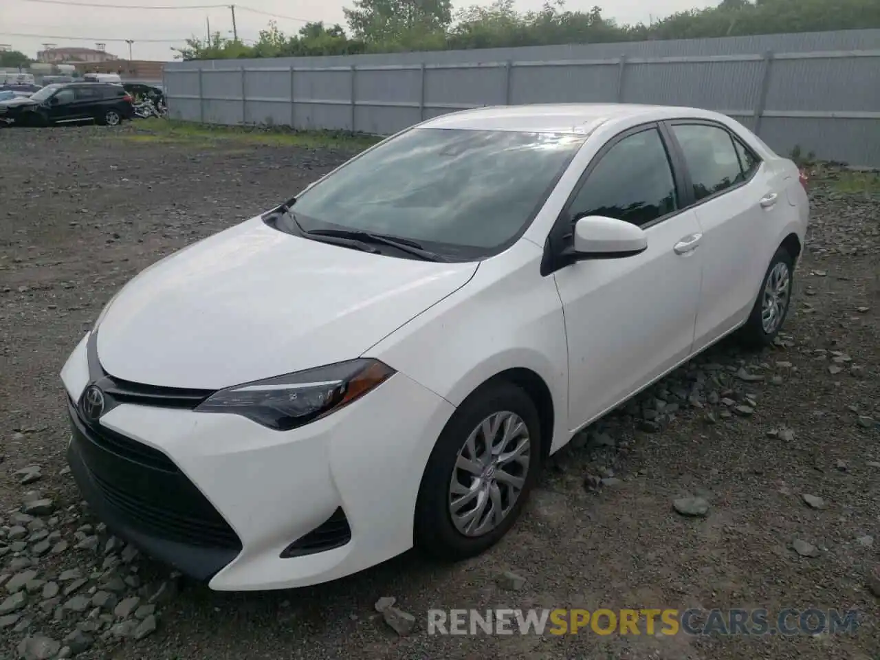 2 Photograph of a damaged car 2T1BURHEXKC240036 TOYOTA COROLLA 2019