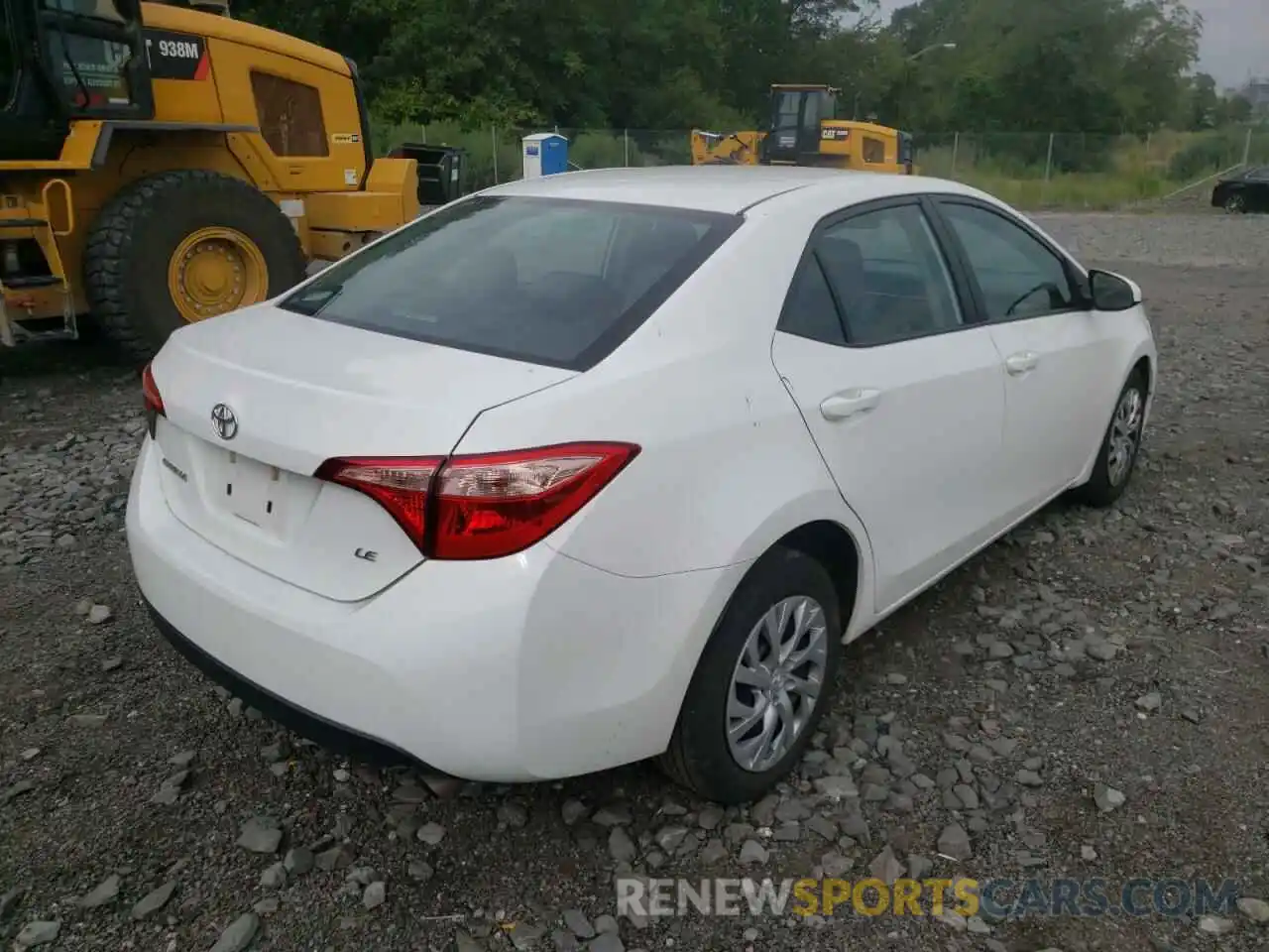 4 Photograph of a damaged car 2T1BURHEXKC240036 TOYOTA COROLLA 2019