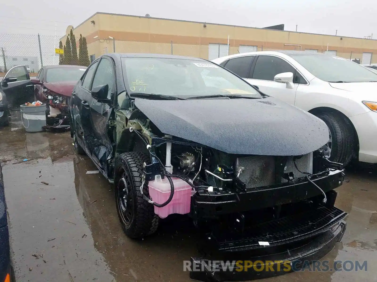 1 Photograph of a damaged car 2T1BURHEXKC240070 TOYOTA COROLLA 2019