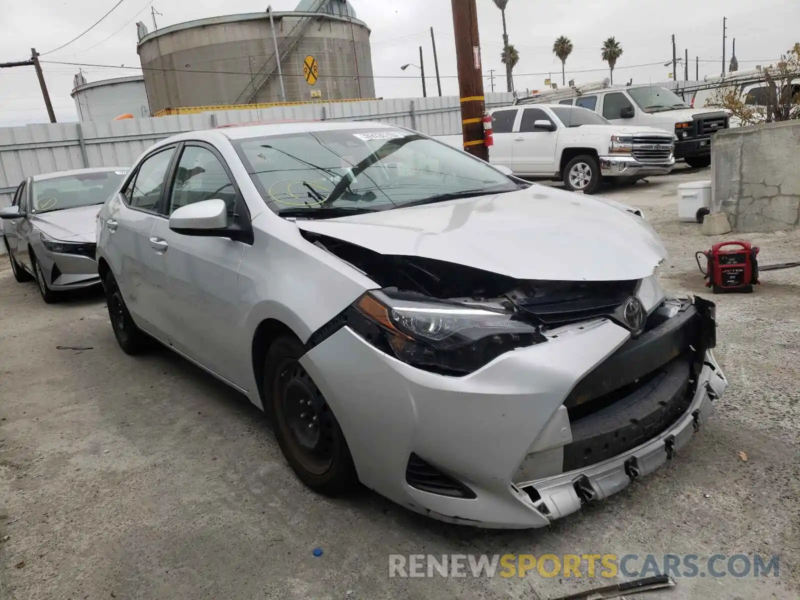 1 Photograph of a damaged car 2T1BURHEXKC240506 TOYOTA COROLLA 2019