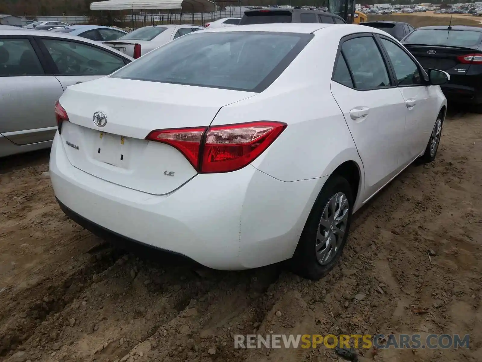 4 Photograph of a damaged car 2T1BURHEXKC240800 TOYOTA COROLLA 2019