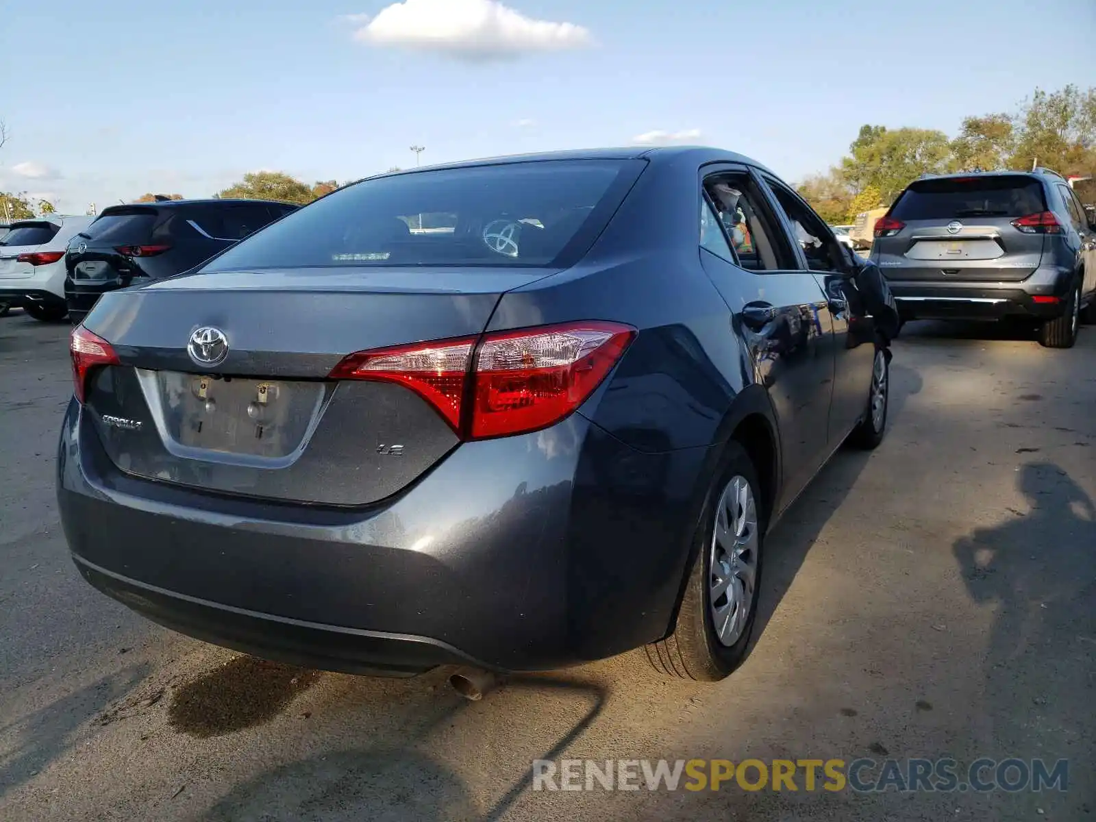 4 Photograph of a damaged car 2T1BURHEXKC240974 TOYOTA COROLLA 2019