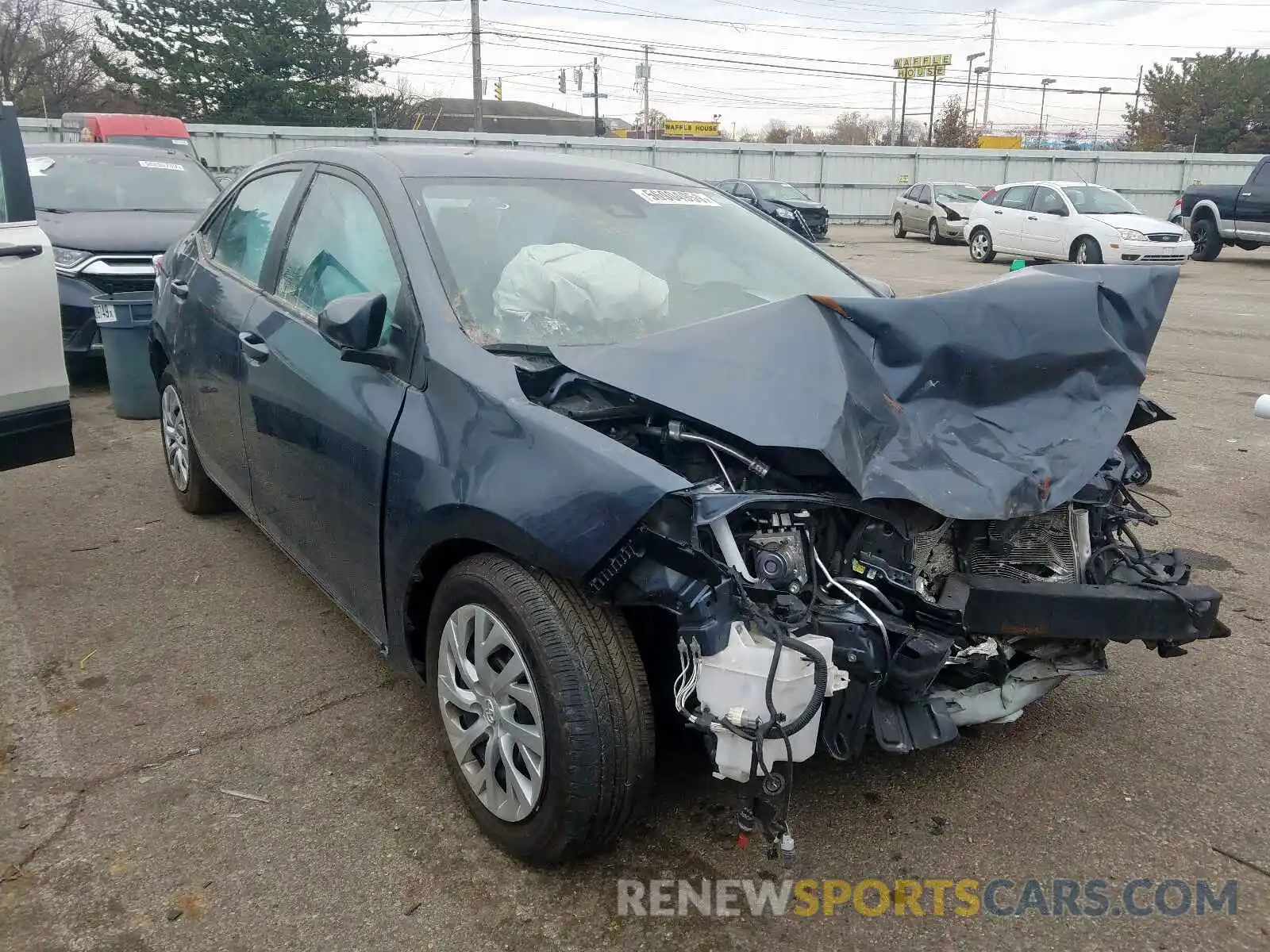 1 Photograph of a damaged car 2T1BURHEXKC241137 TOYOTA COROLLA 2019