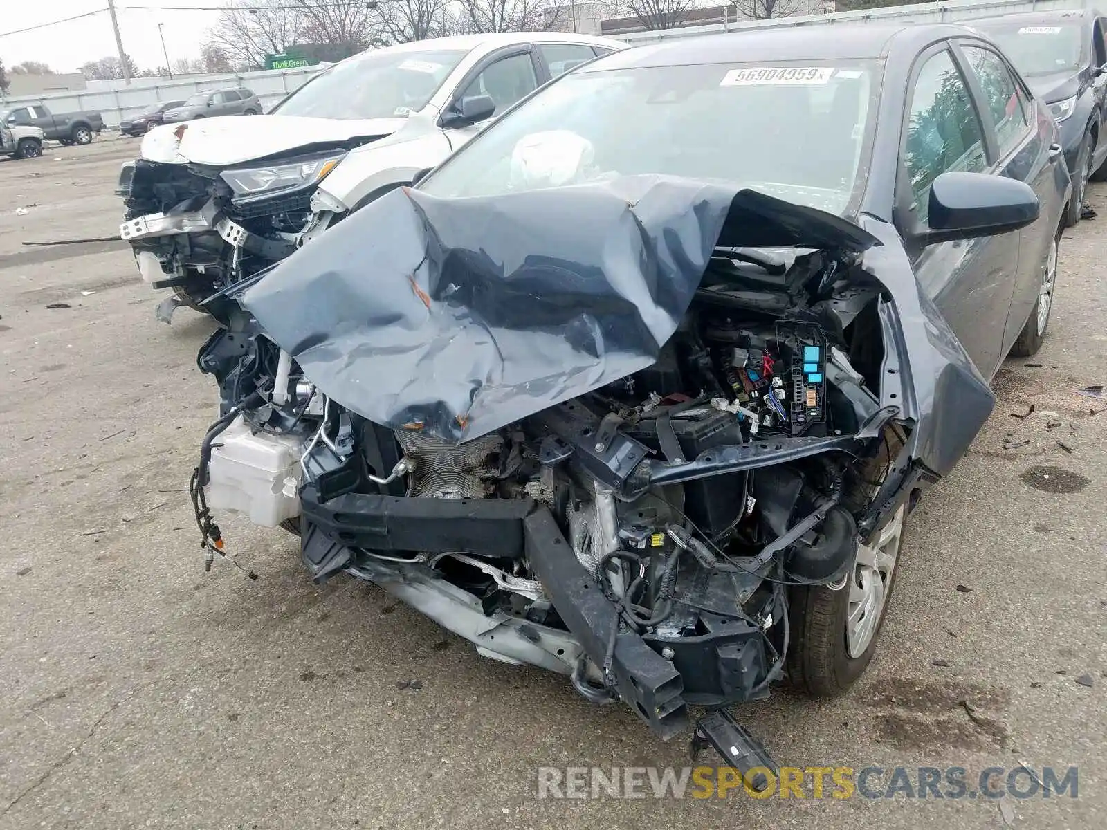 9 Photograph of a damaged car 2T1BURHEXKC241137 TOYOTA COROLLA 2019