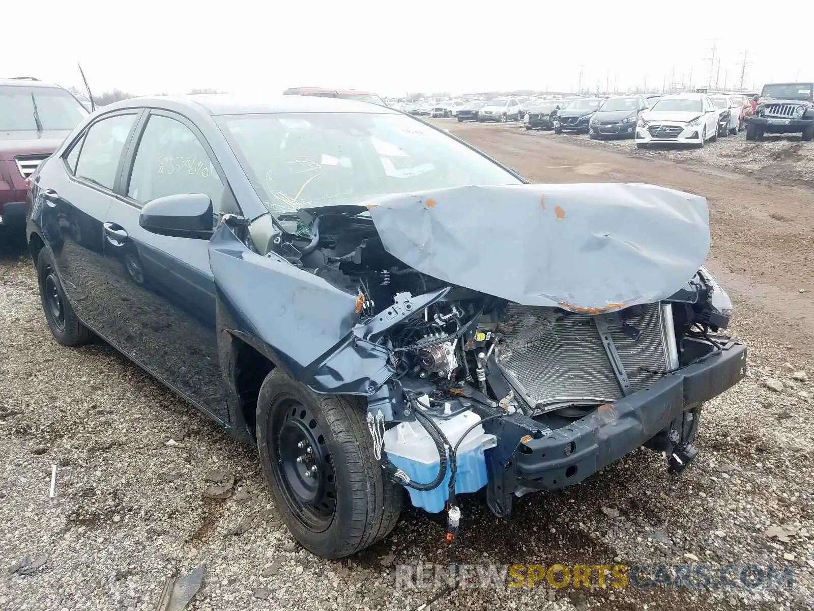 1 Фотография поврежденного автомобиля 2T1BURHEXKC241297 TOYOTA COROLLA 2019