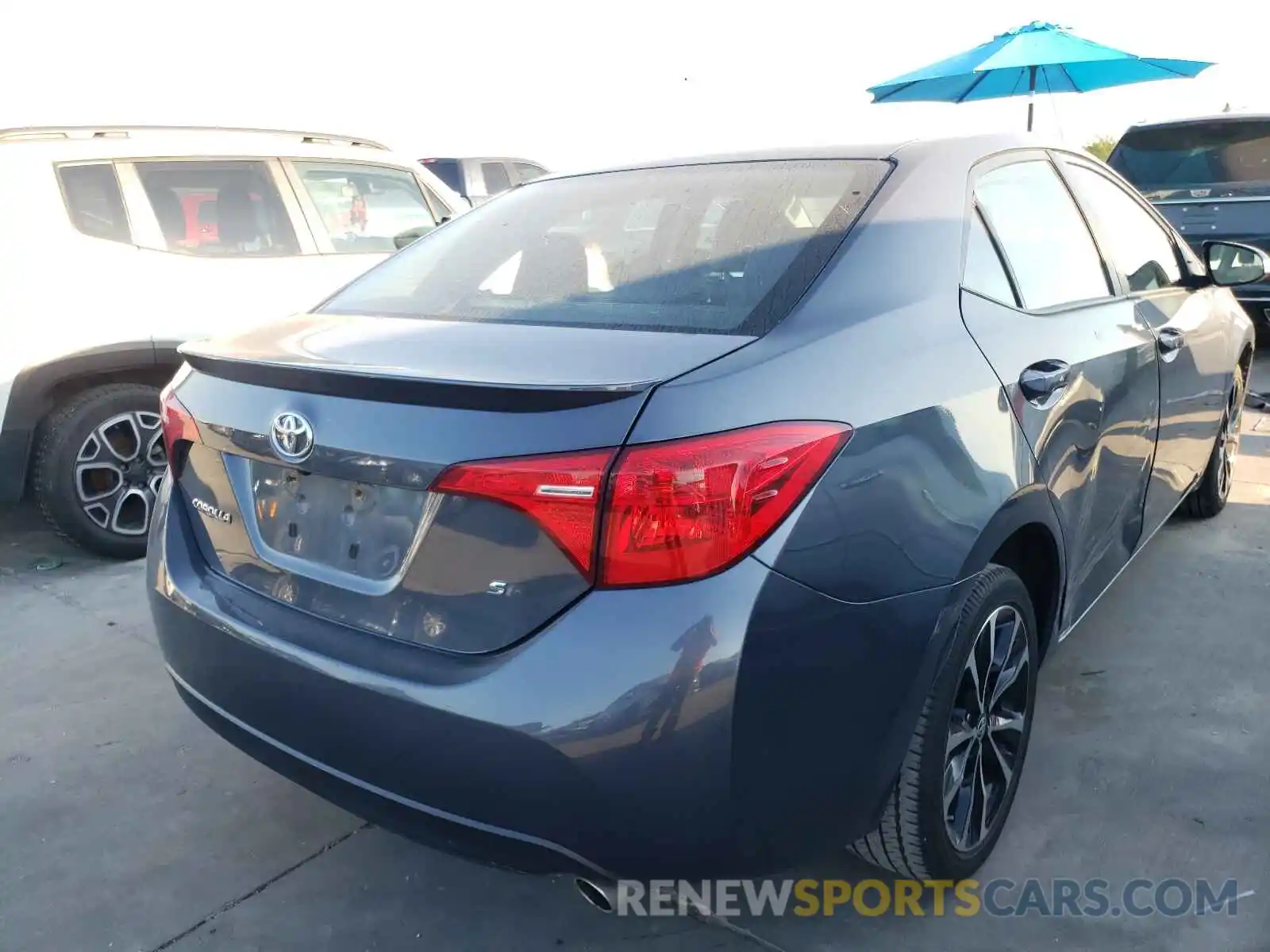 4 Photograph of a damaged car 2T1BURHEXKC242868 TOYOTA COROLLA 2019