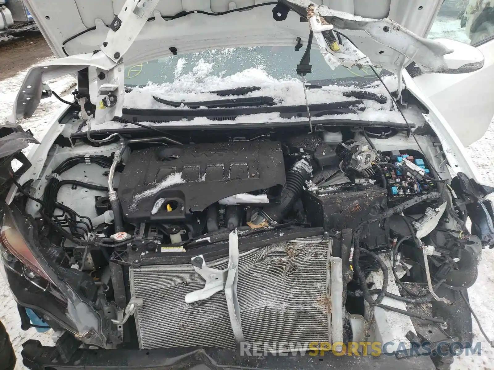 7 Photograph of a damaged car 2T1BURHEXKC242921 TOYOTA COROLLA 2019