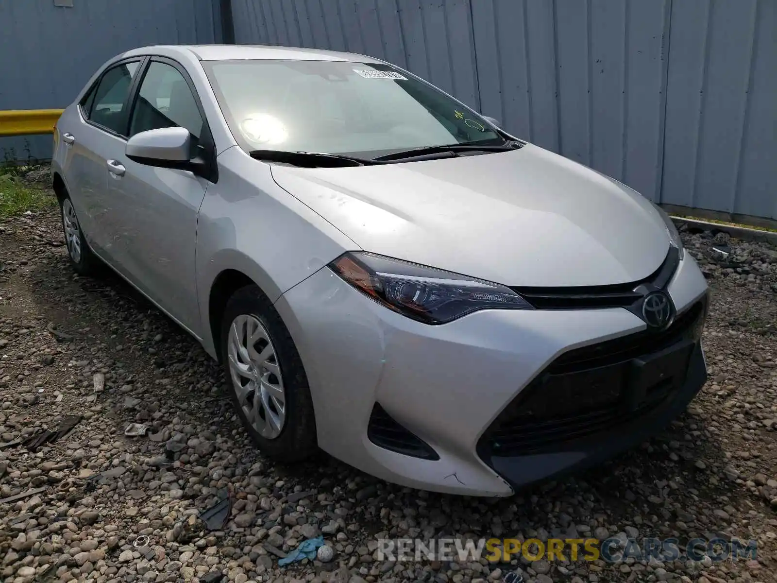 1 Photograph of a damaged car 2T1BURHEXKC243082 TOYOTA COROLLA 2019