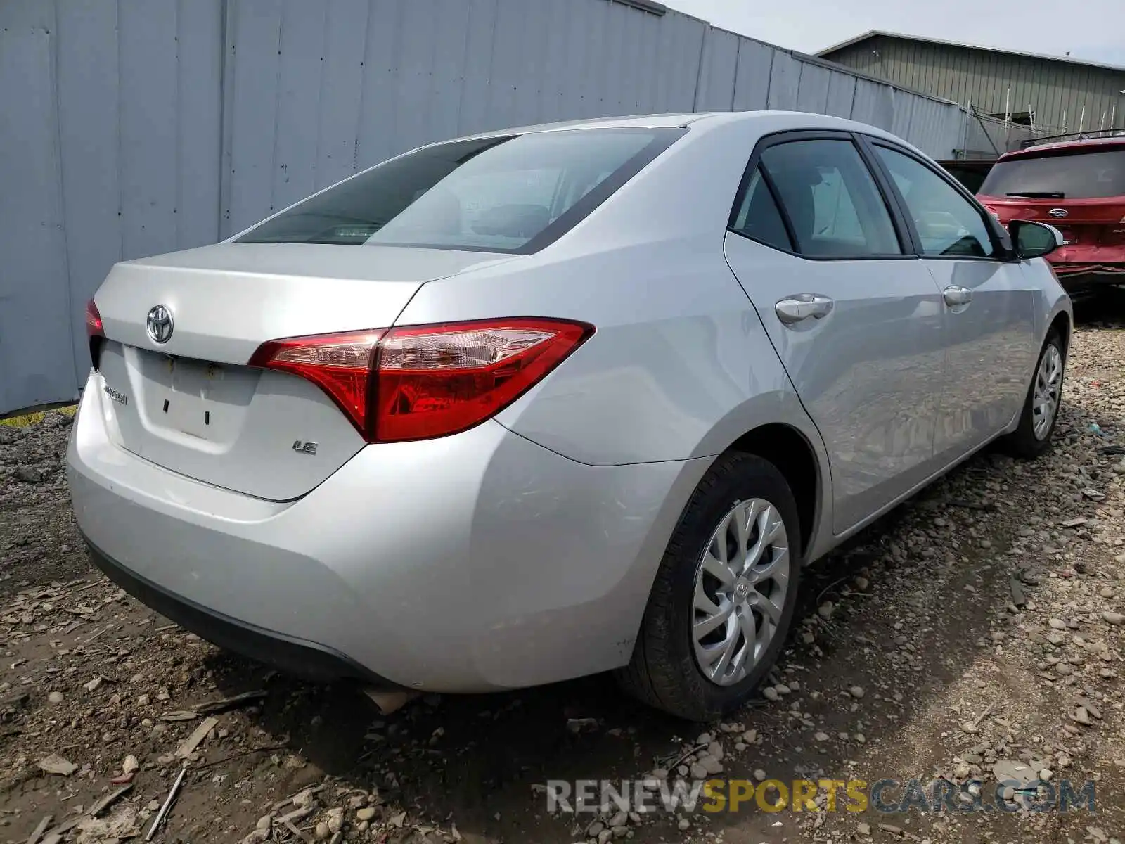 4 Photograph of a damaged car 2T1BURHEXKC243082 TOYOTA COROLLA 2019