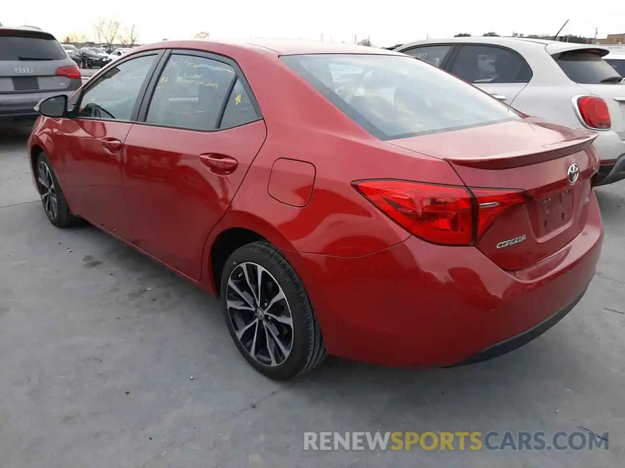 3 Photograph of a damaged car 2T1BURHEXKC243356 TOYOTA COROLLA 2019