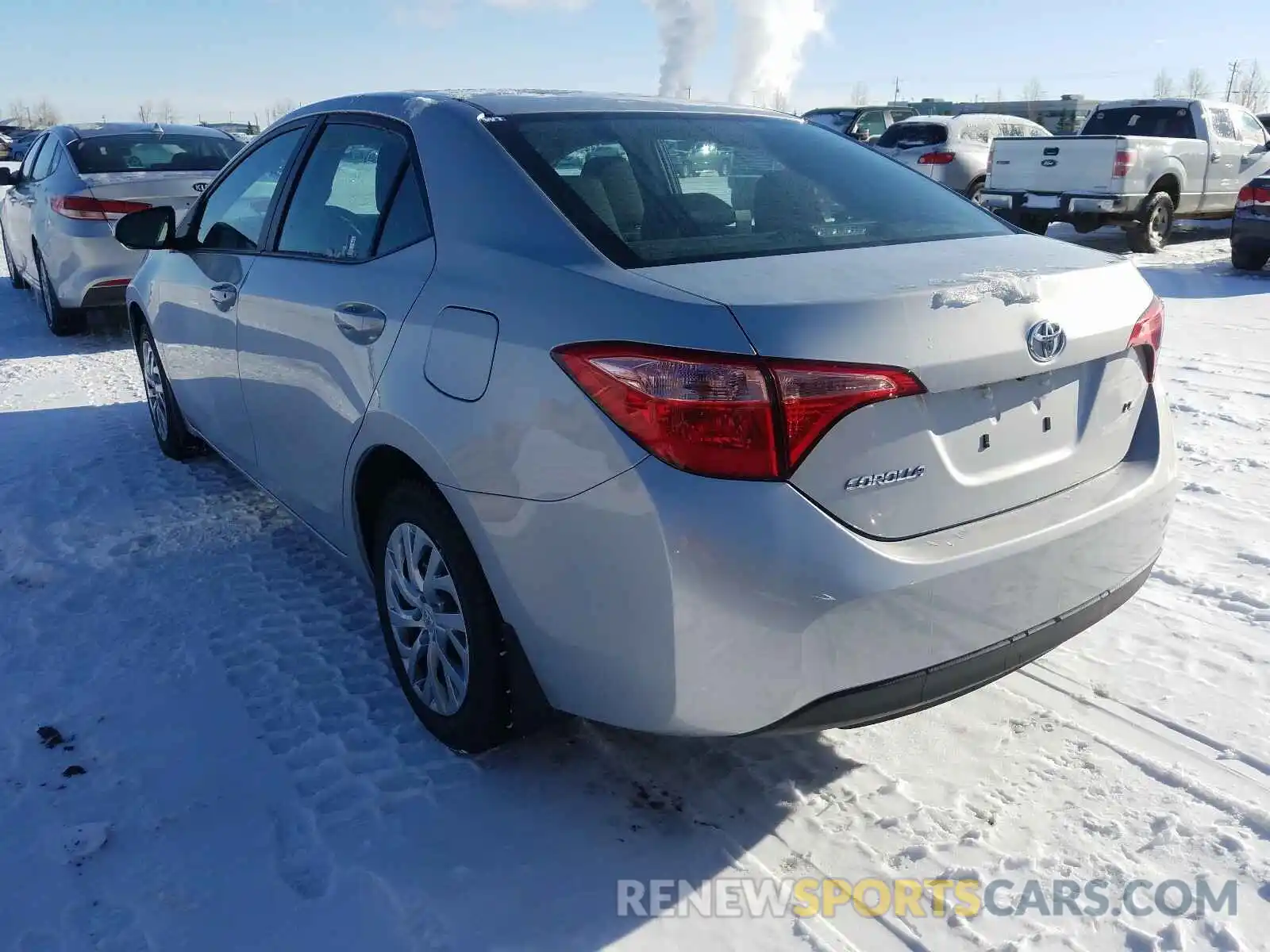 3 Photograph of a damaged car 2T1BURHEXKC243809 TOYOTA COROLLA 2019