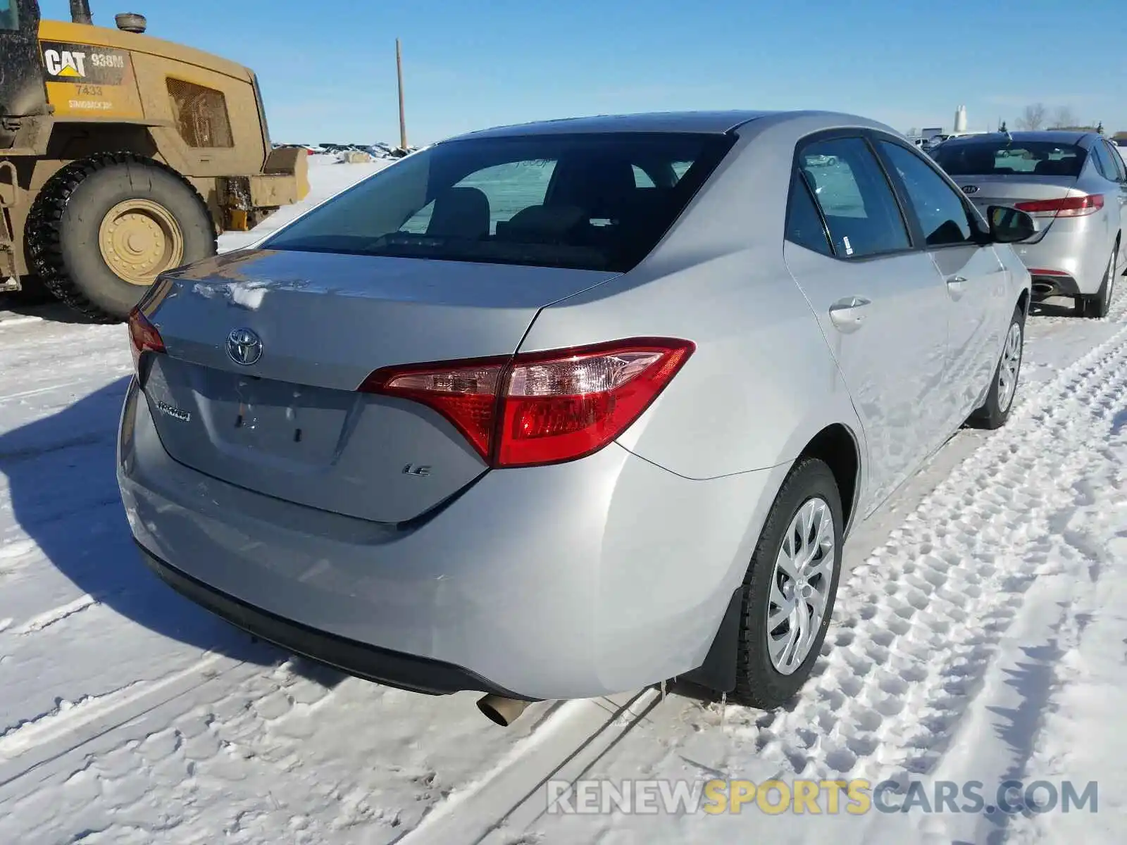 4 Photograph of a damaged car 2T1BURHEXKC243809 TOYOTA COROLLA 2019