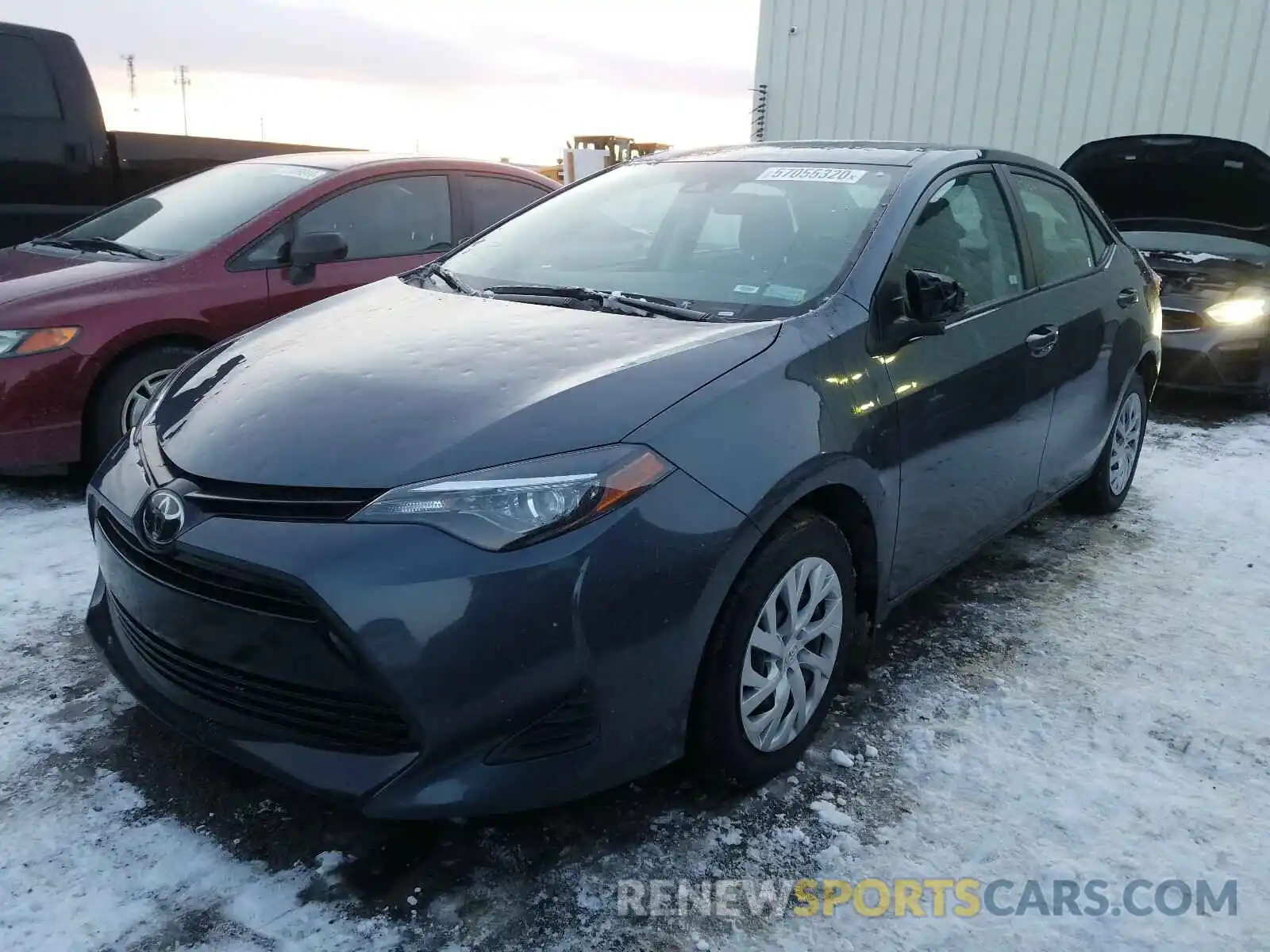 2 Photograph of a damaged car 2T1BURHEXKC245009 TOYOTA COROLLA 2019