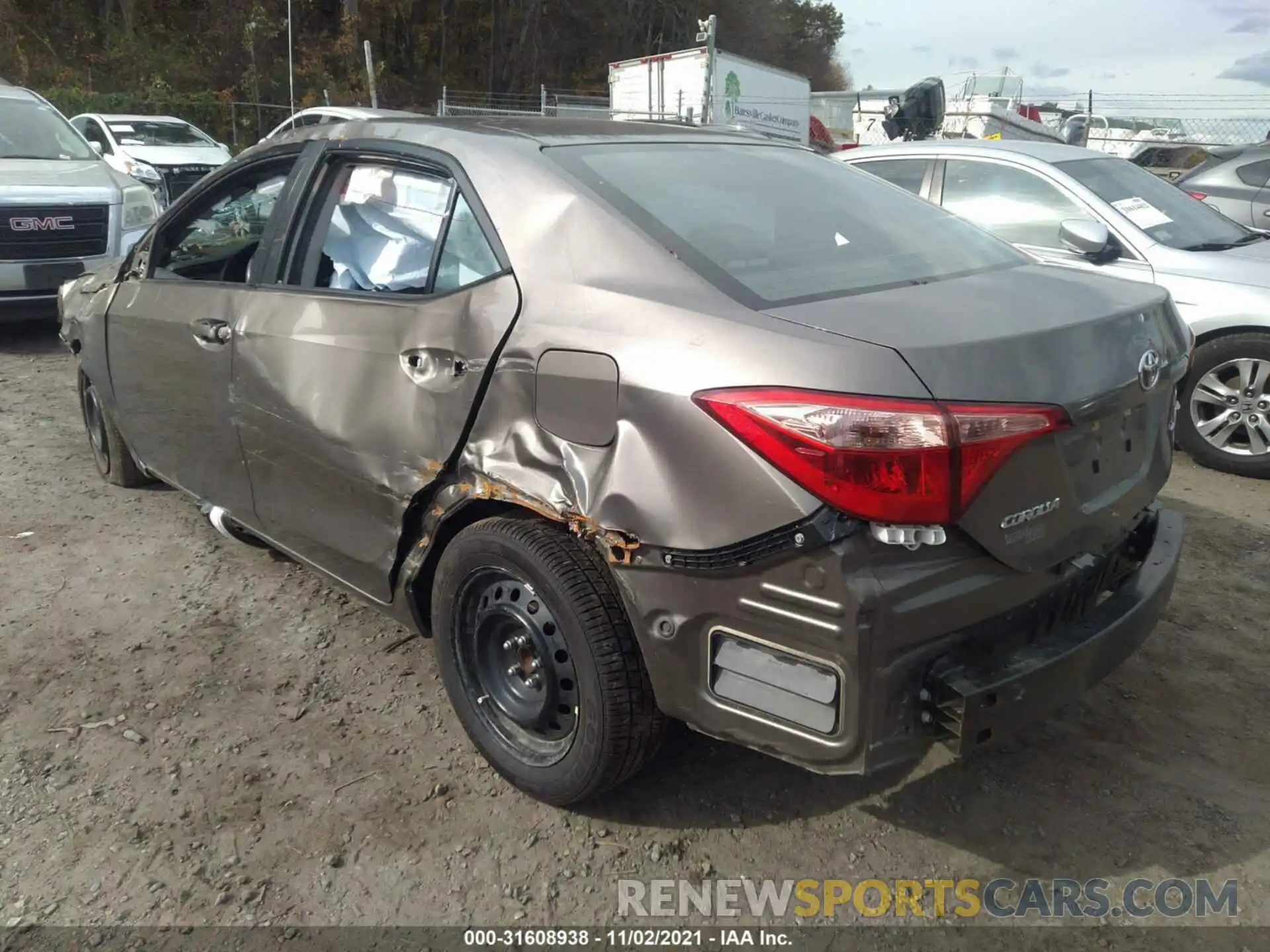 3 Photograph of a damaged car 2T1BURHEXKC245415 TOYOTA COROLLA 2019