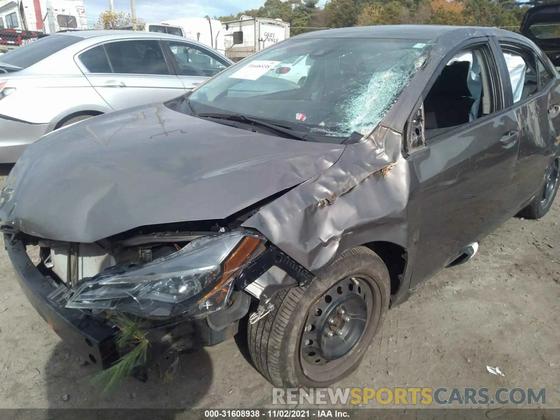 6 Photograph of a damaged car 2T1BURHEXKC245415 TOYOTA COROLLA 2019