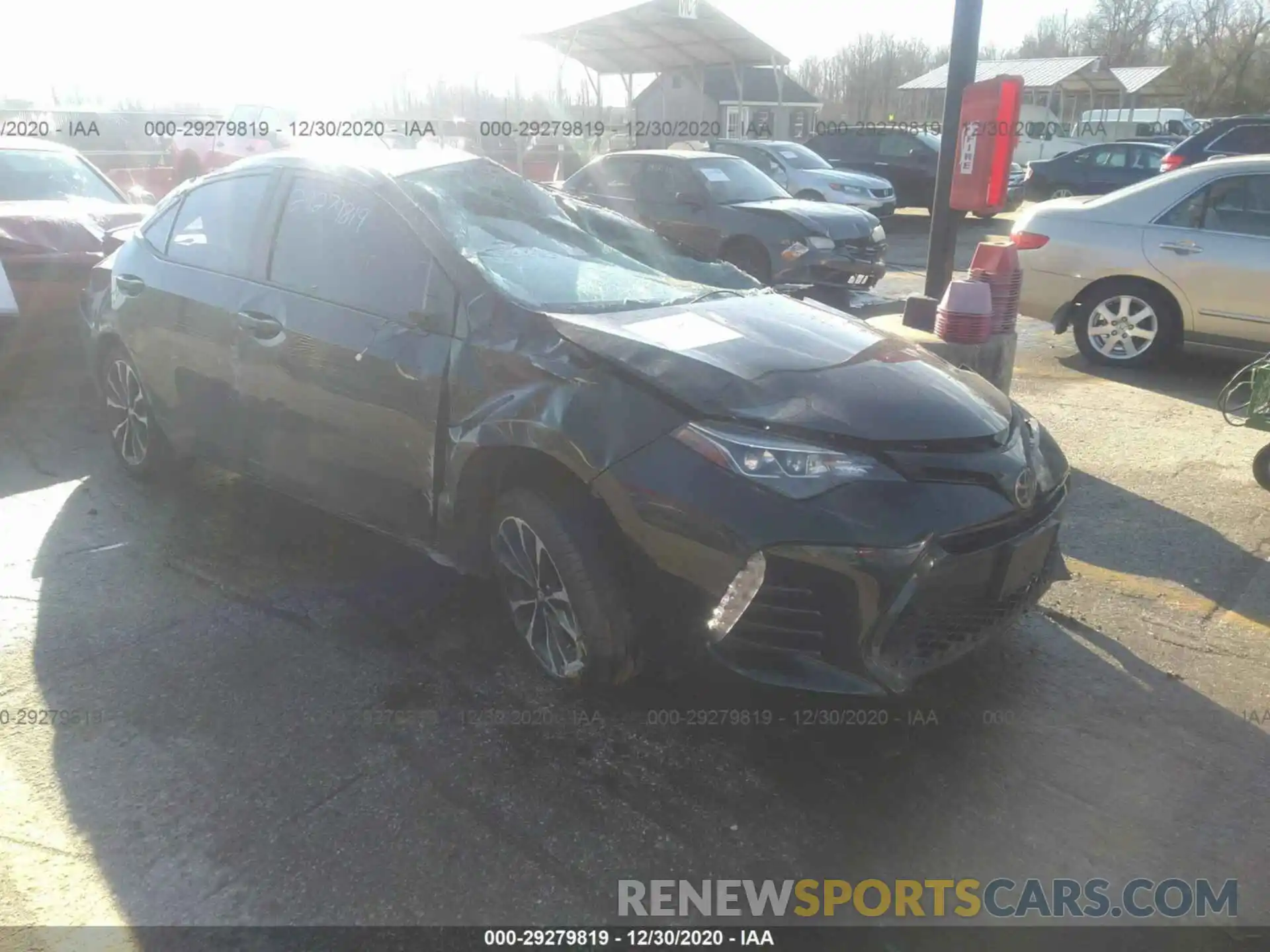 1 Photograph of a damaged car 2T1BURHEXKC245821 TOYOTA COROLLA 2019