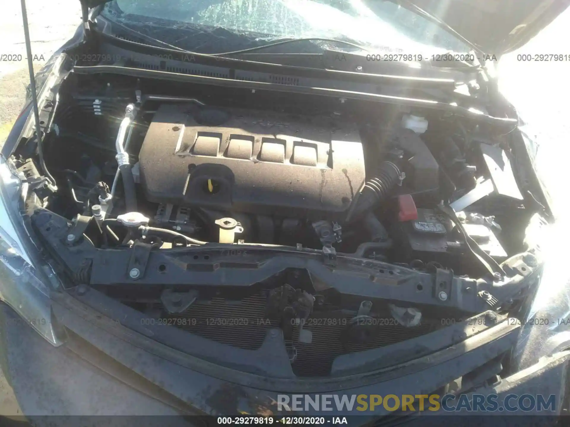 10 Photograph of a damaged car 2T1BURHEXKC245821 TOYOTA COROLLA 2019