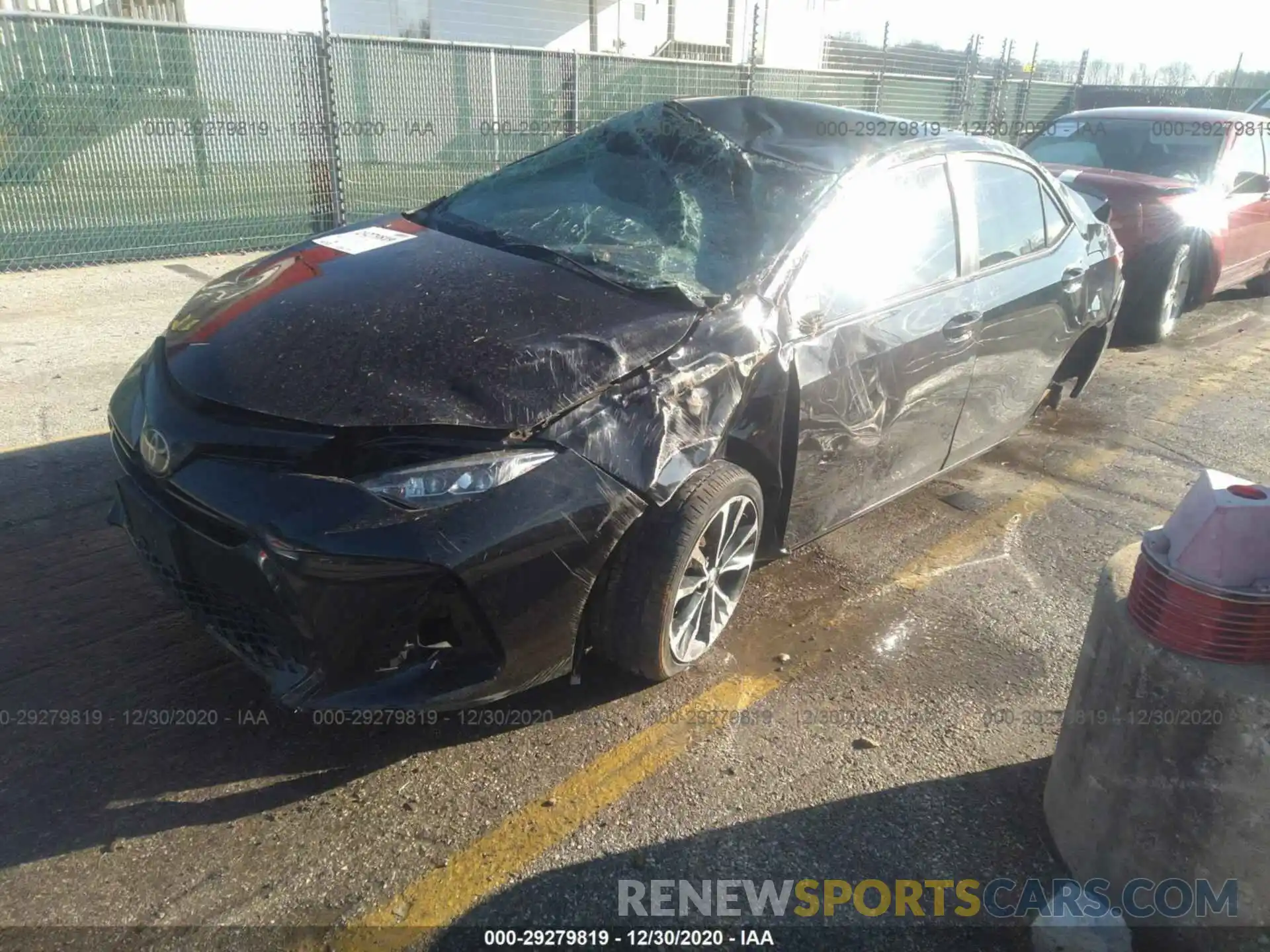 2 Photograph of a damaged car 2T1BURHEXKC245821 TOYOTA COROLLA 2019