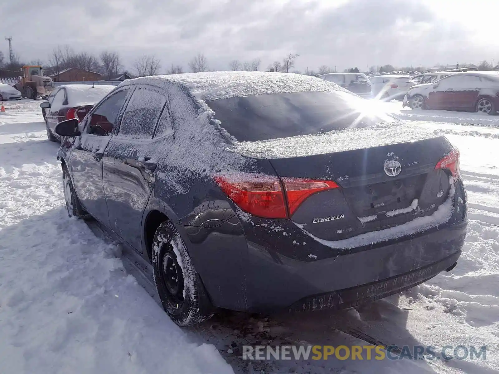 3 Photograph of a damaged car 2T1BURHEXKC245978 TOYOTA COROLLA 2019