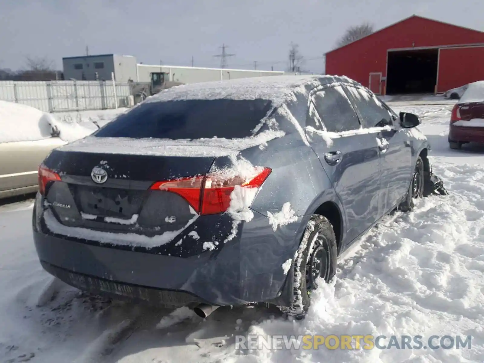 4 Photograph of a damaged car 2T1BURHEXKC245978 TOYOTA COROLLA 2019