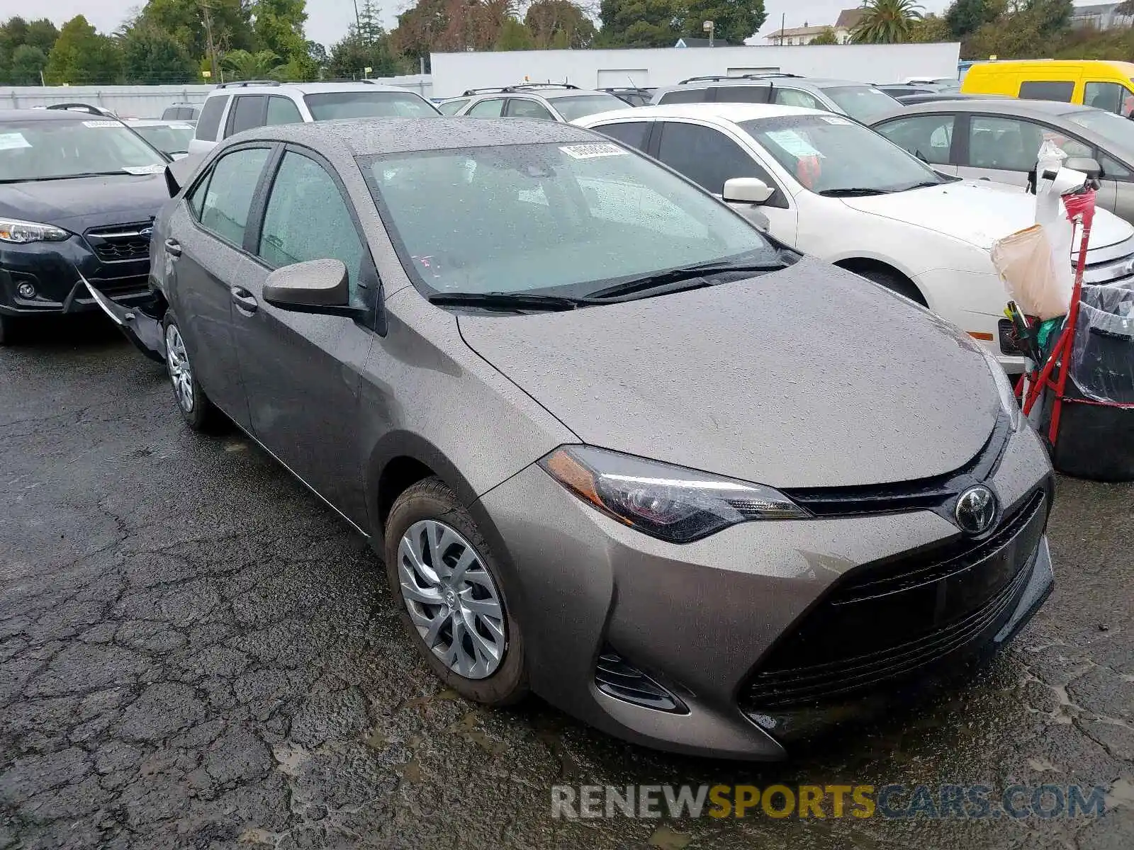 1 Photograph of a damaged car 2T1BURHEXKC245981 TOYOTA COROLLA 2019