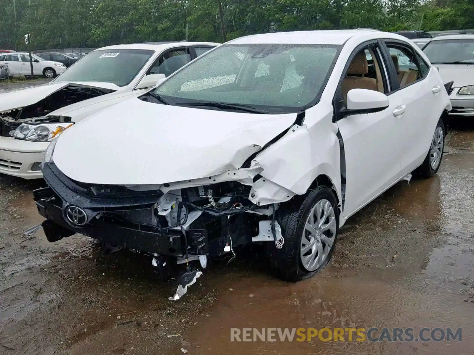 2 Photograph of a damaged car 2T1BURHEXKC246211 TOYOTA COROLLA 2019