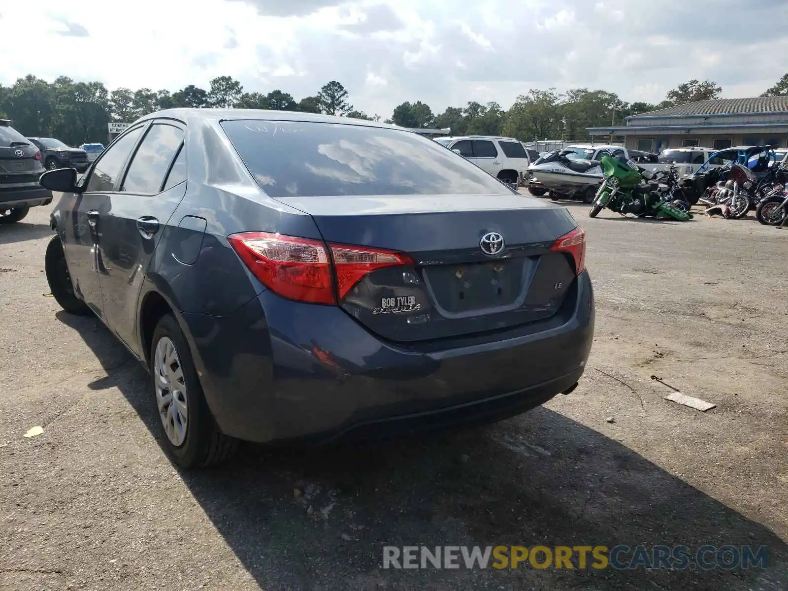 3 Photograph of a damaged car 2TT1BURHE5KC22214 TOYOTA COROLLA 2019