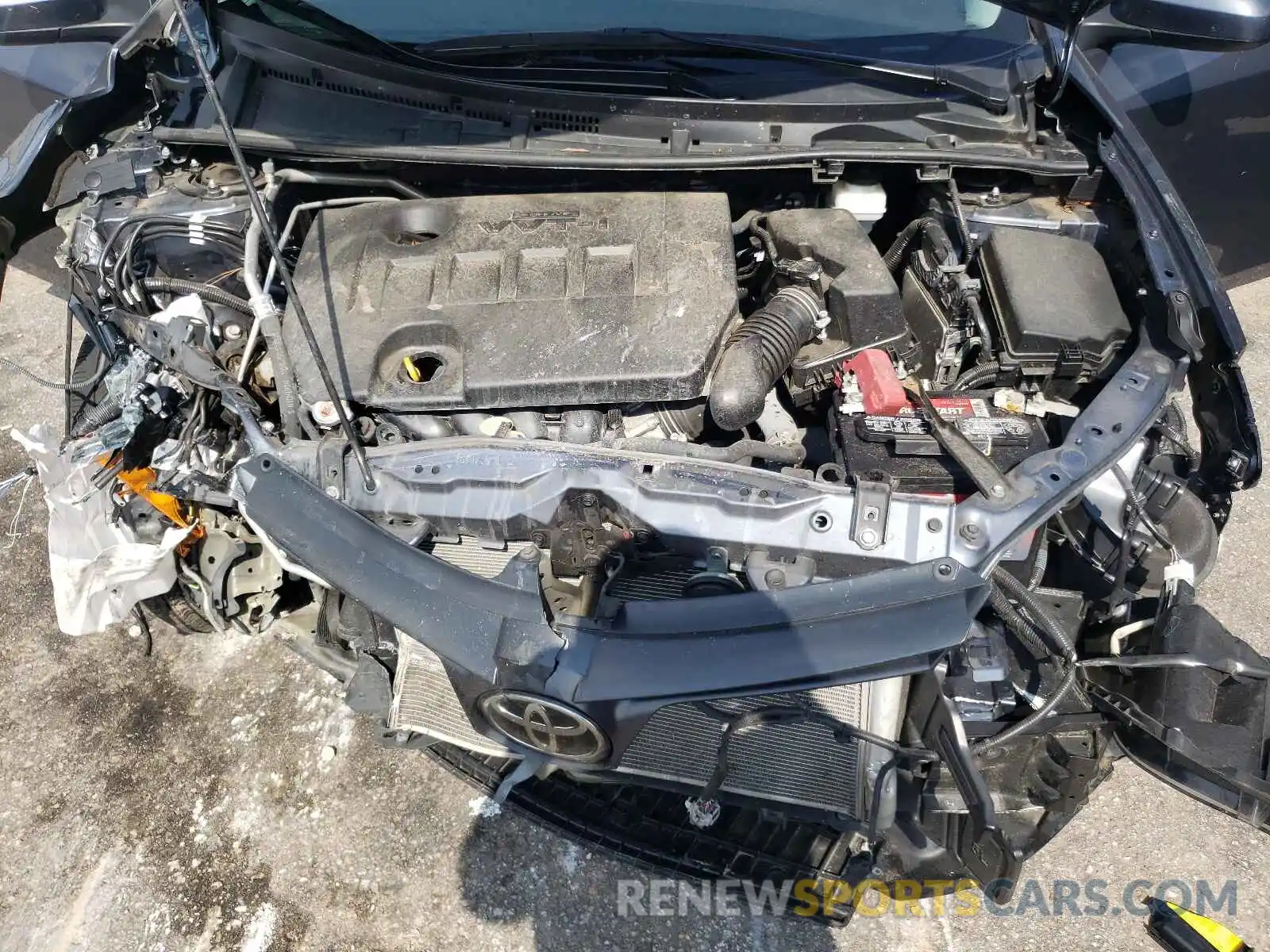 7 Photograph of a damaged car 2TT1BURHE5KC22214 TOYOTA COROLLA 2019