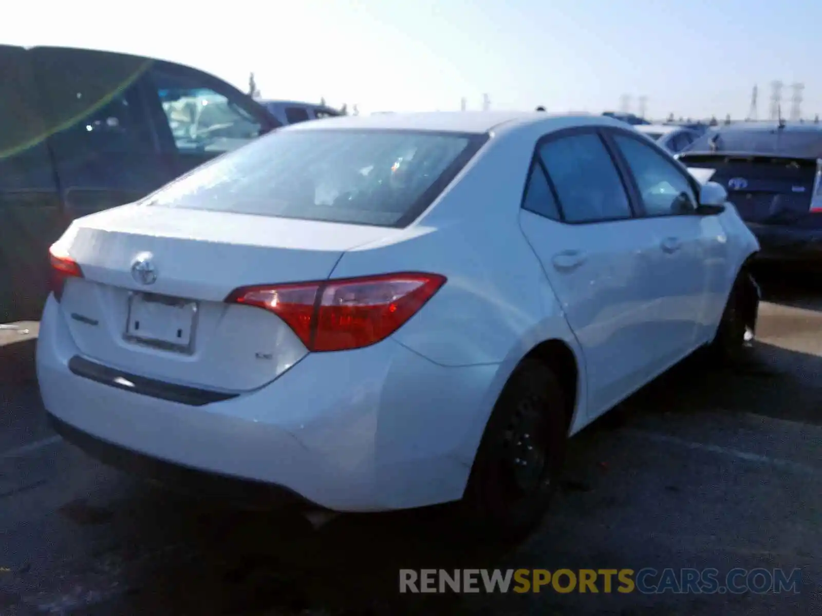 4 Photograph of a damaged car 5YFBURHE0KP856442 TOYOTA COROLLA 2019