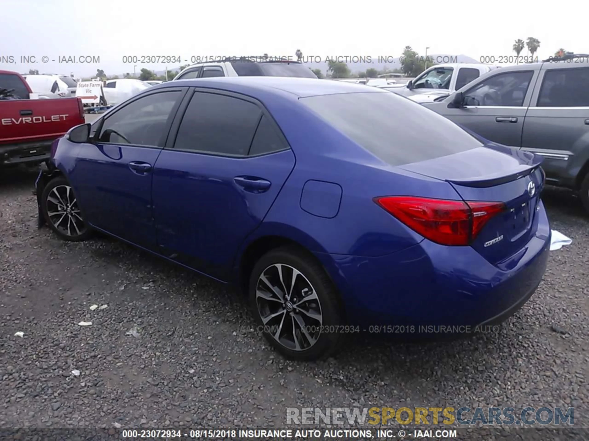 3 Photograph of a damaged car 5YFBURHE0KP856926 Toyota Corolla 2019