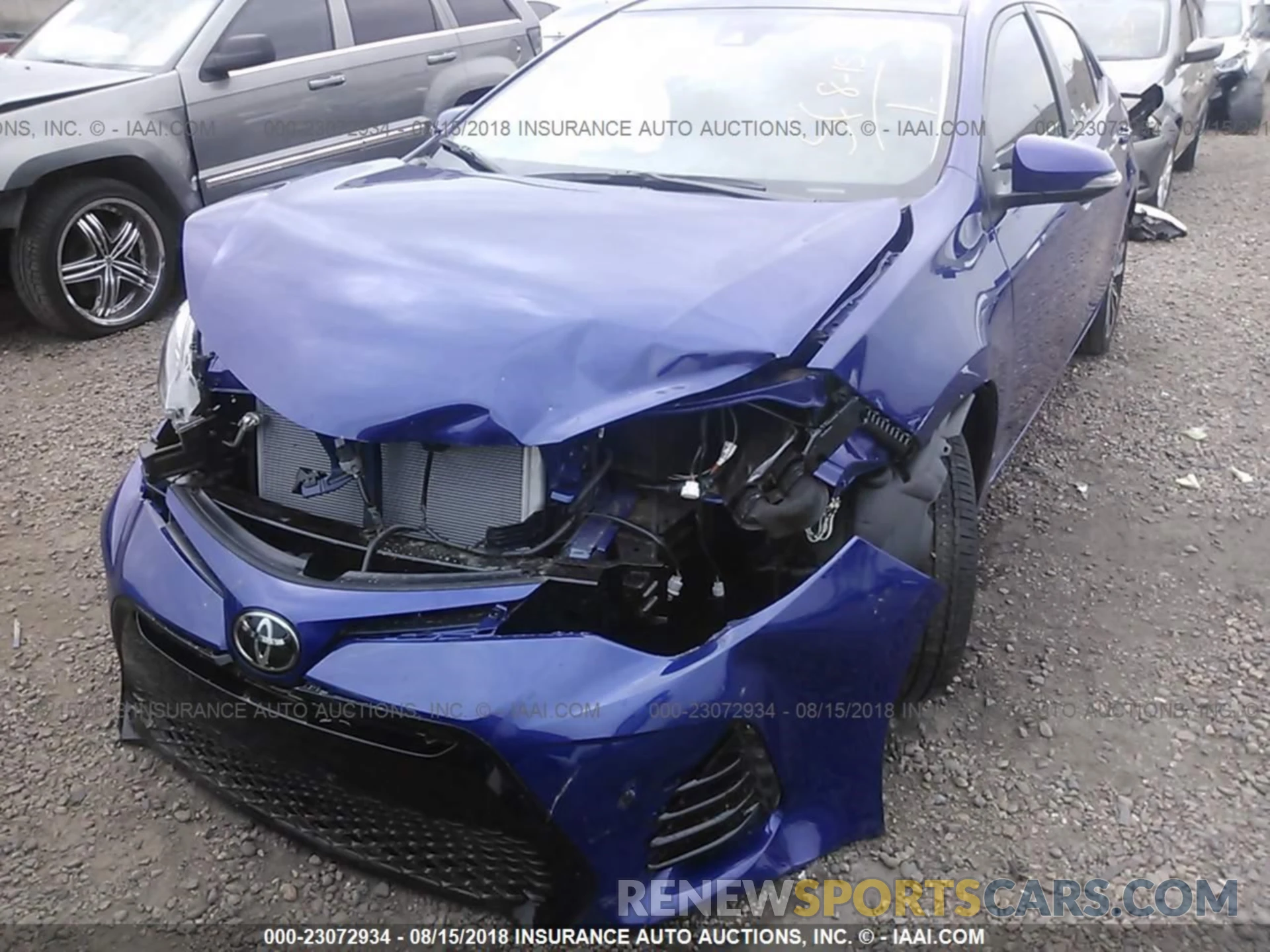 6 Photograph of a damaged car 5YFBURHE0KP856926 Toyota Corolla 2019