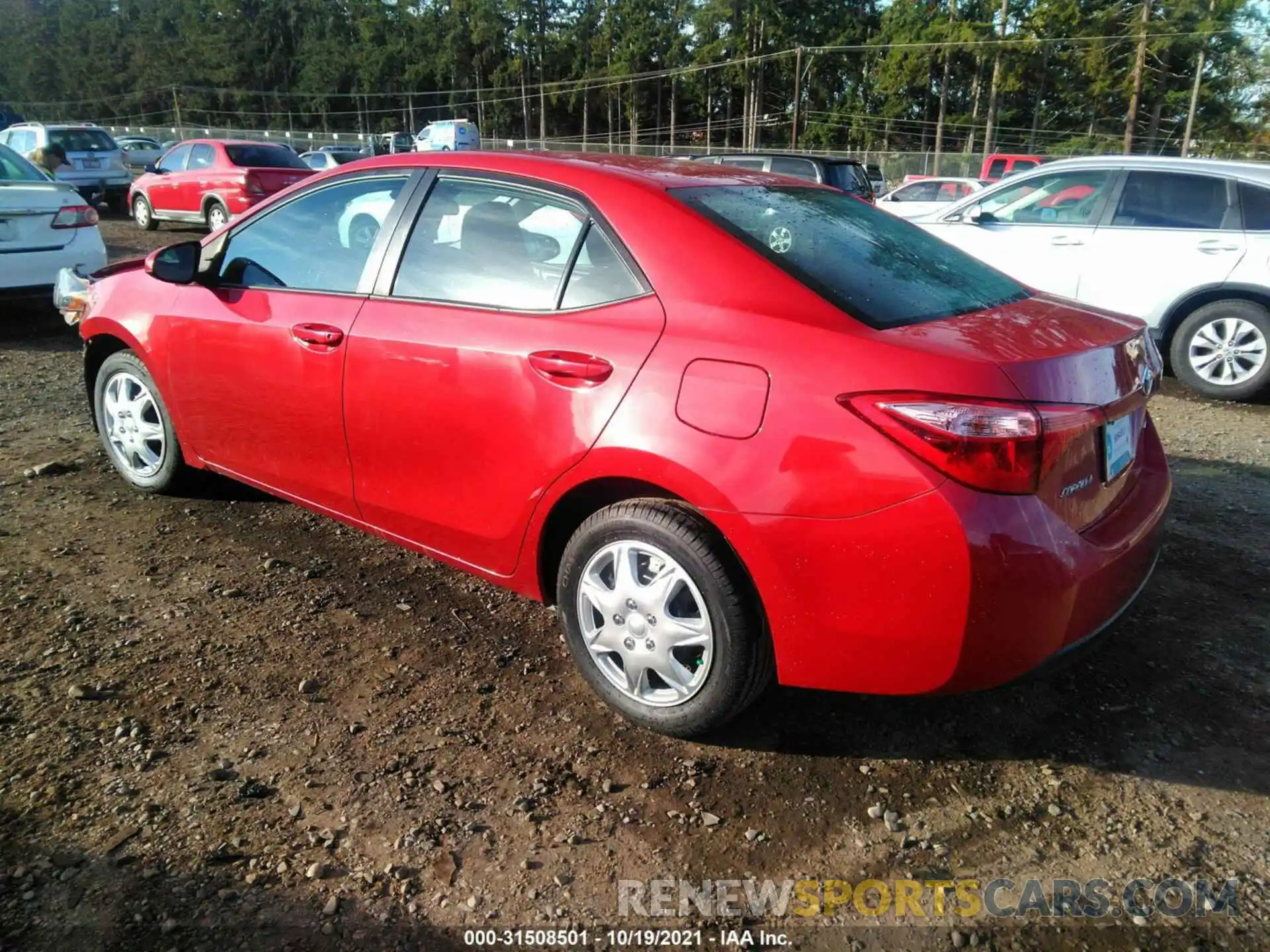 3 Photograph of a damaged car 5YFBURHE0KP858319 TOYOTA COROLLA 2019