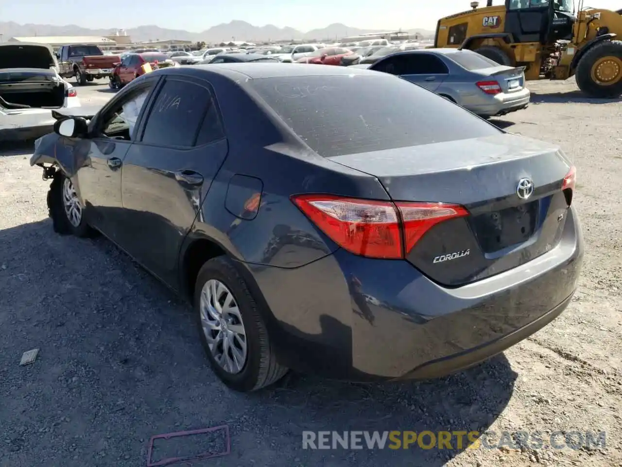 3 Photograph of a damaged car 5YFBURHE0KP858577 TOYOTA COROLLA 2019