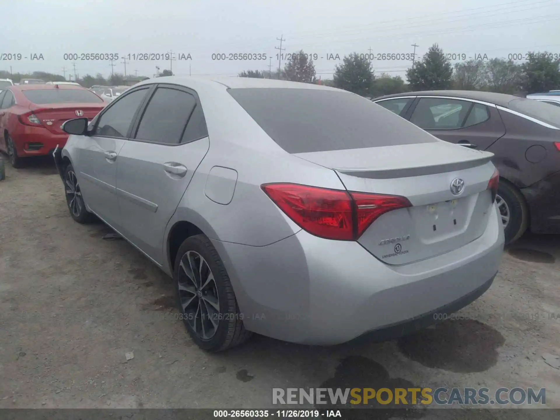 3 Photograph of a damaged car 5YFBURHE0KP858868 TOYOTA COROLLA 2019