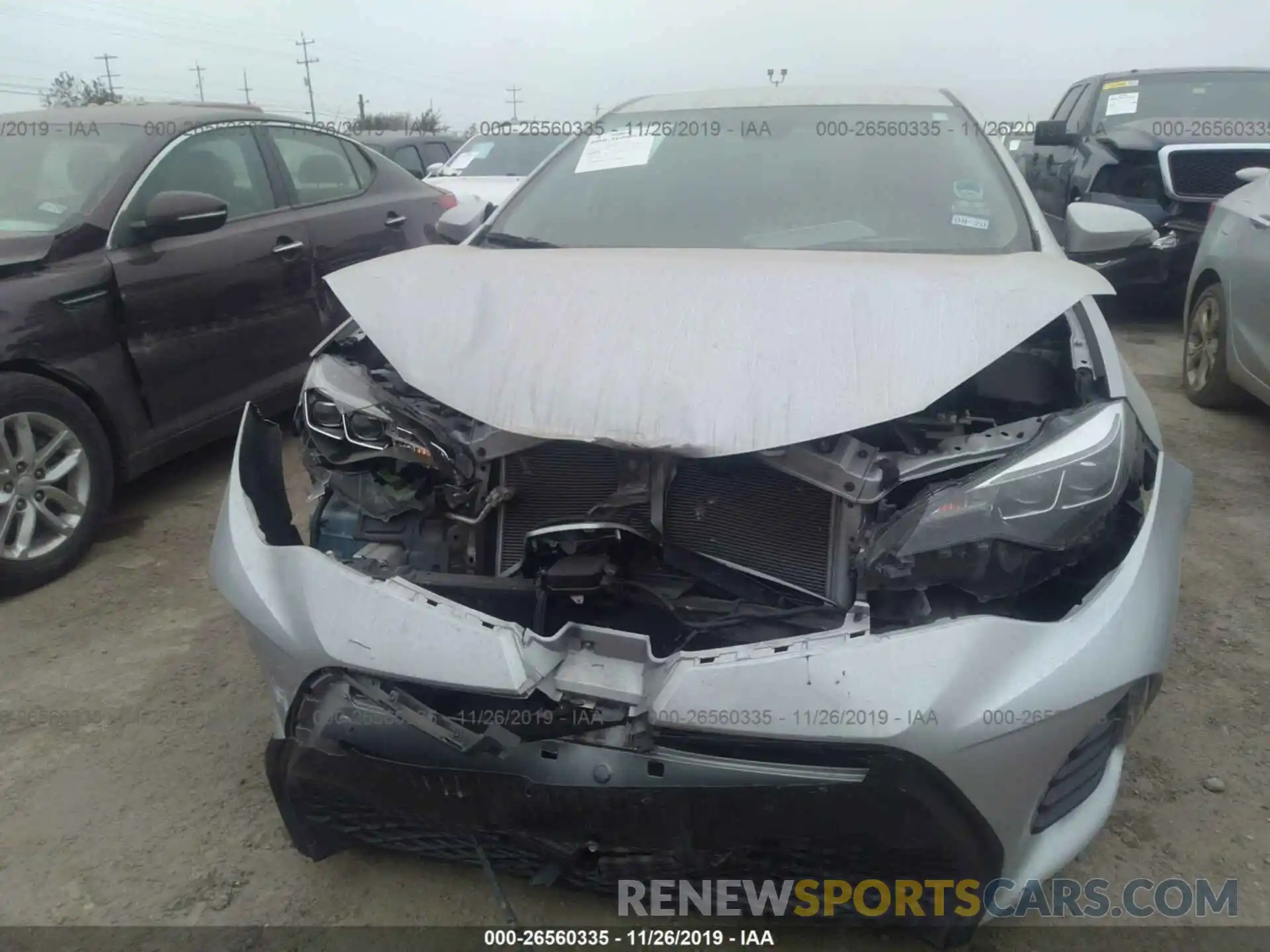 6 Photograph of a damaged car 5YFBURHE0KP858868 TOYOTA COROLLA 2019