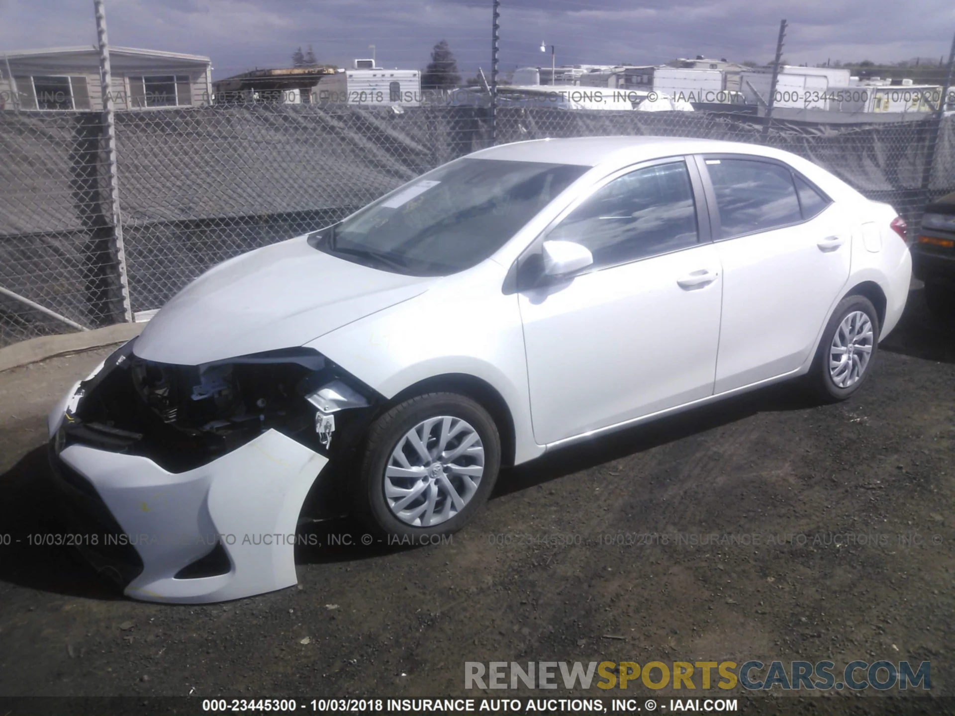 2 Photograph of a damaged car 5YFBURHE0KP858899 Toyota Corolla 2019