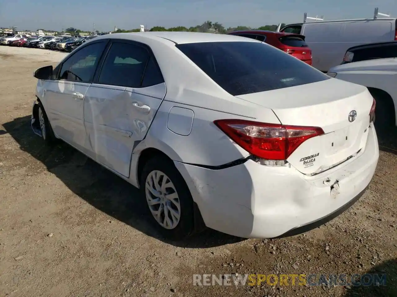 3 Photograph of a damaged car 5YFBURHE0KP859549 TOYOTA COROLLA 2019