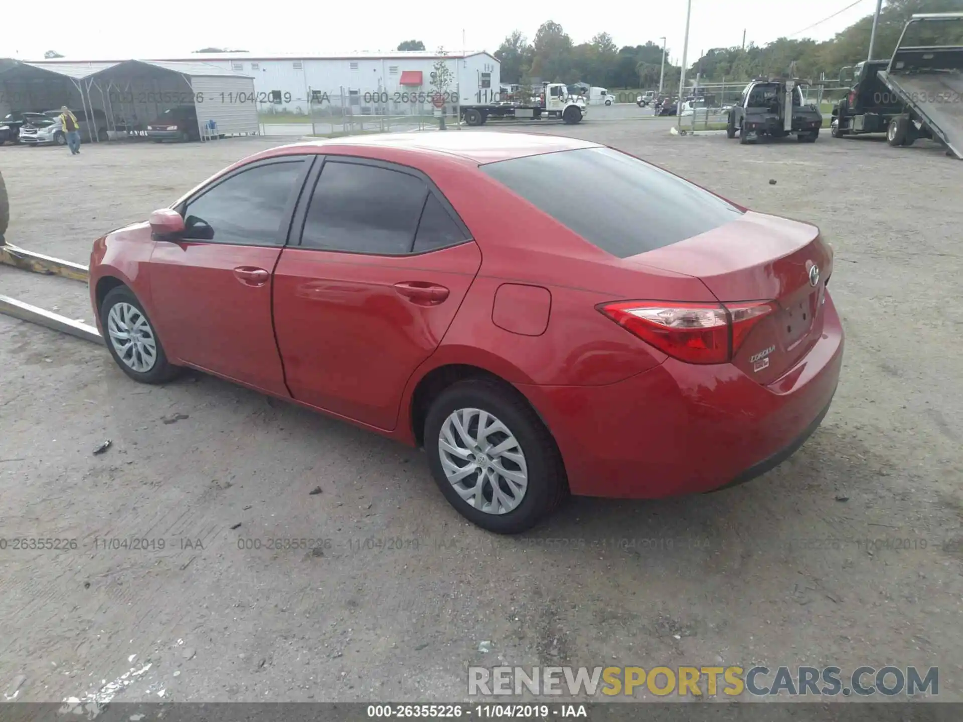 3 Photograph of a damaged car 5YFBURHE0KP859664 TOYOTA COROLLA 2019