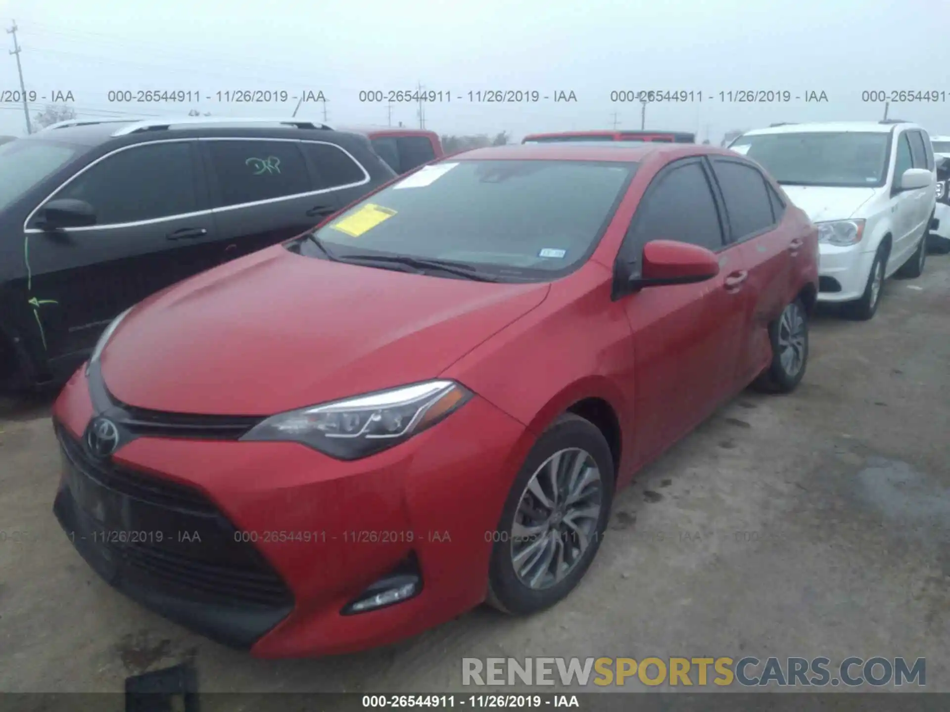 2 Фотография поврежденного автомобиля 5YFBURHE0KP859955 TOYOTA COROLLA 2019