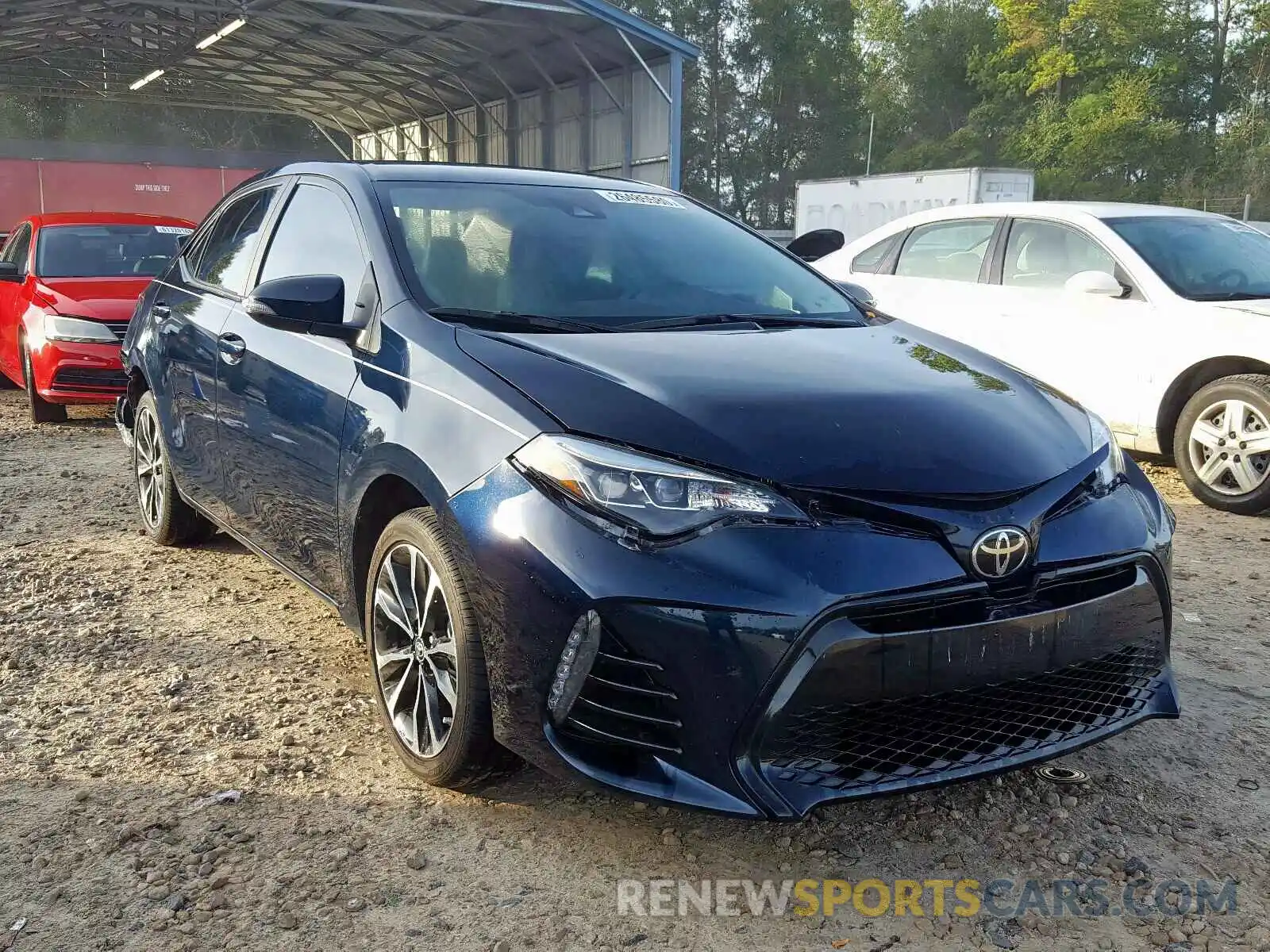 1 Photograph of a damaged car 5YFBURHE0KP859986 TOYOTA COROLLA 2019