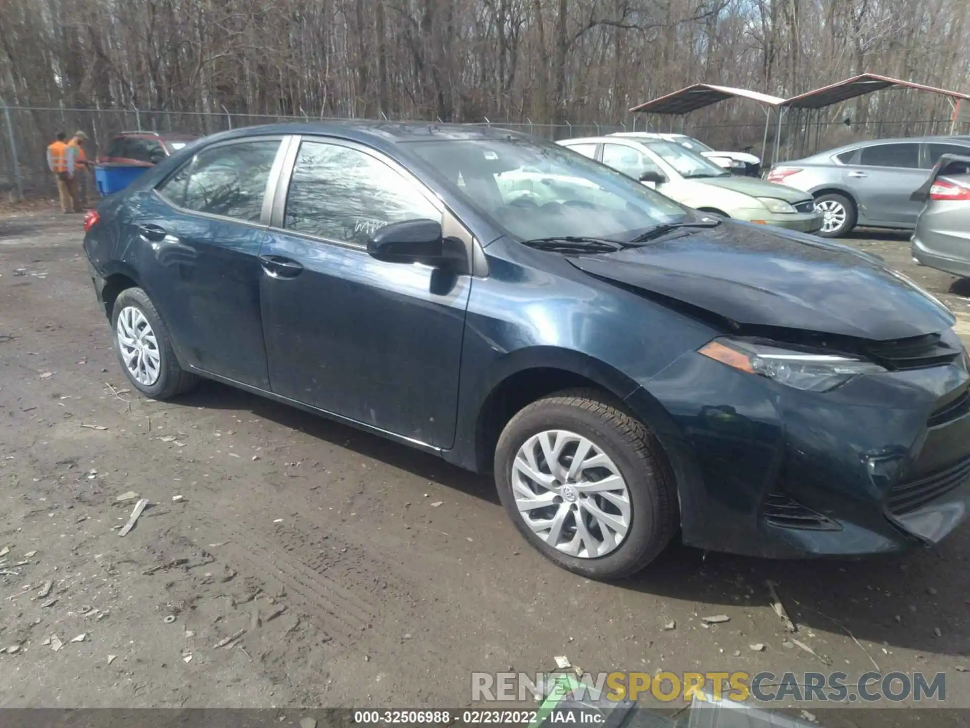 1 Photograph of a damaged car 5YFBURHE0KP860006 TOYOTA COROLLA 2019